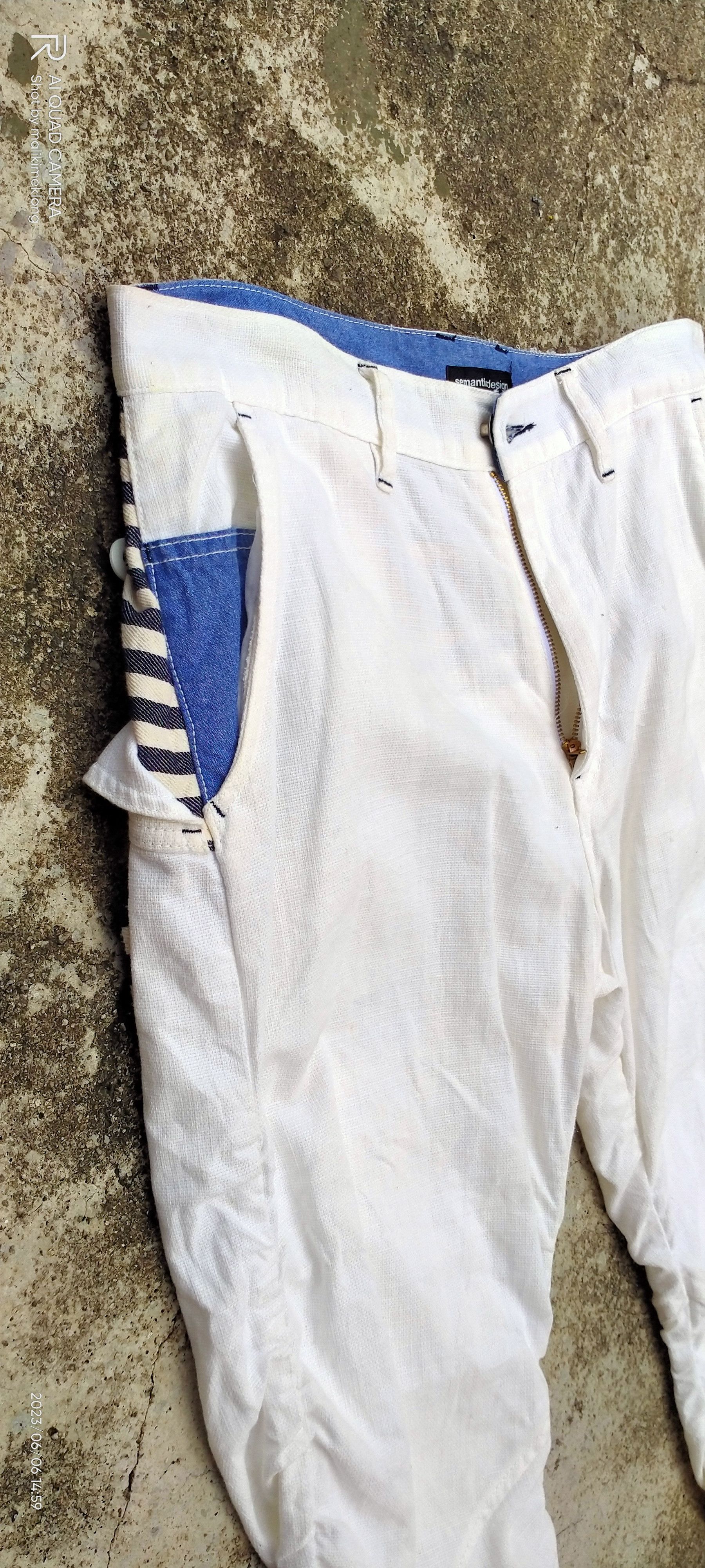 Japanese Brand Semantic design inspired by kapital Size US 34 / EU 50 - 3 Thumbnail