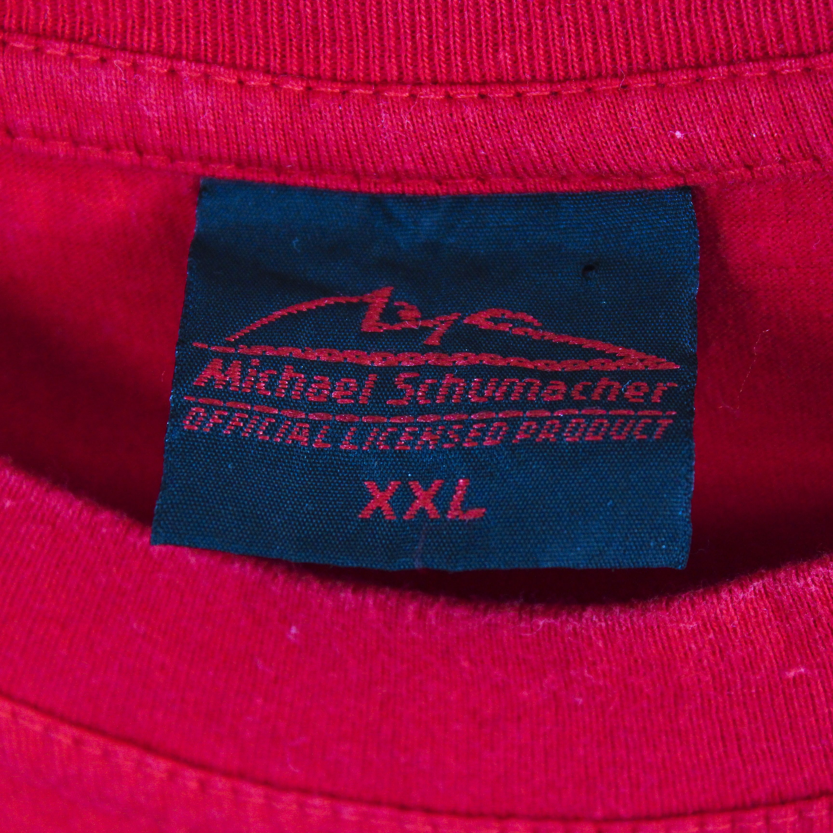 Ferrari × Formula 1 × Vintage Michael Schumacher The Red Dragon Men 2XL T-Shirt F1 Top Red Size US XXL / EU 58 / 5 - 4 Thumbnail