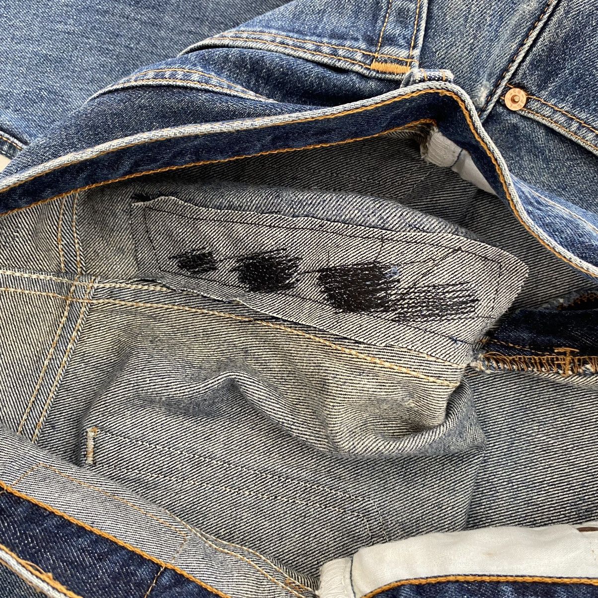 Levi's Size 36x32.5 Vintage 90’s Levis 501 Faded Distressed Jeans Size US 36 / EU 52 - 21 Thumbnail