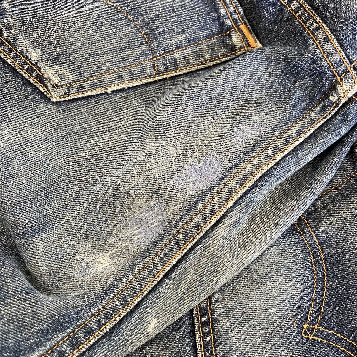 Levi's Size 36x32.5 Vintage 90’s Levis 501 Faded Distressed Jeans Size US 36 / EU 52 - 20 Thumbnail