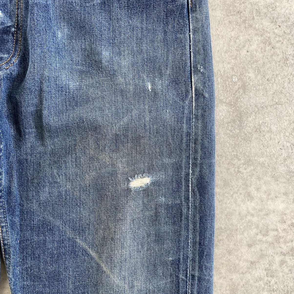 Levi's Size 36x32.5 Vintage 90’s Levis 501 Faded Distressed Jeans Size US 36 / EU 52 - 8 Thumbnail