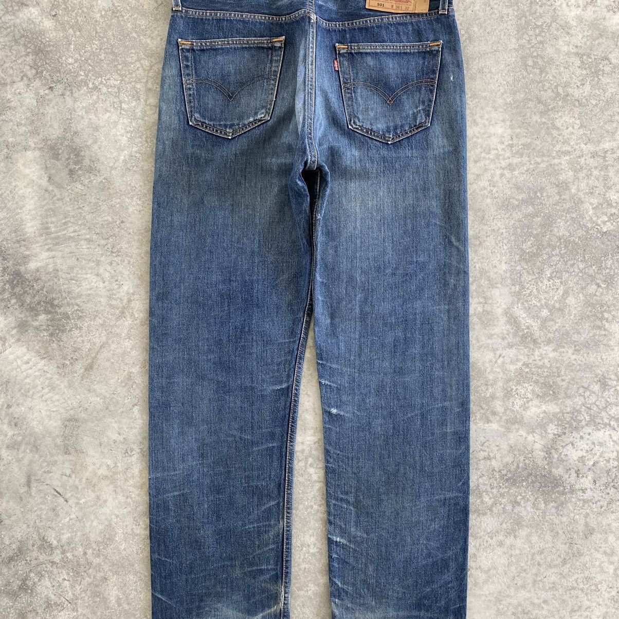 Levi's Size 36x32.5 Vintage 90’s Levis 501 Faded Distressed Jeans Size US 36 / EU 52 - 17 Thumbnail