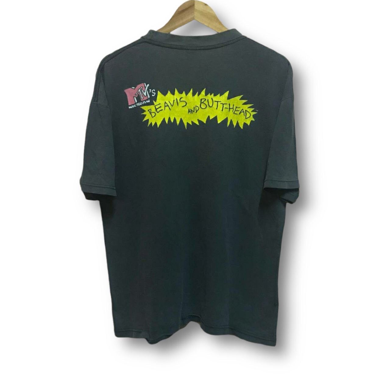 Cartoon Network Vintage Metallica Beavis And Butt-Head MTV Band T Shirt Size US L / EU 52-54 / 3 - 2 Thumbnail