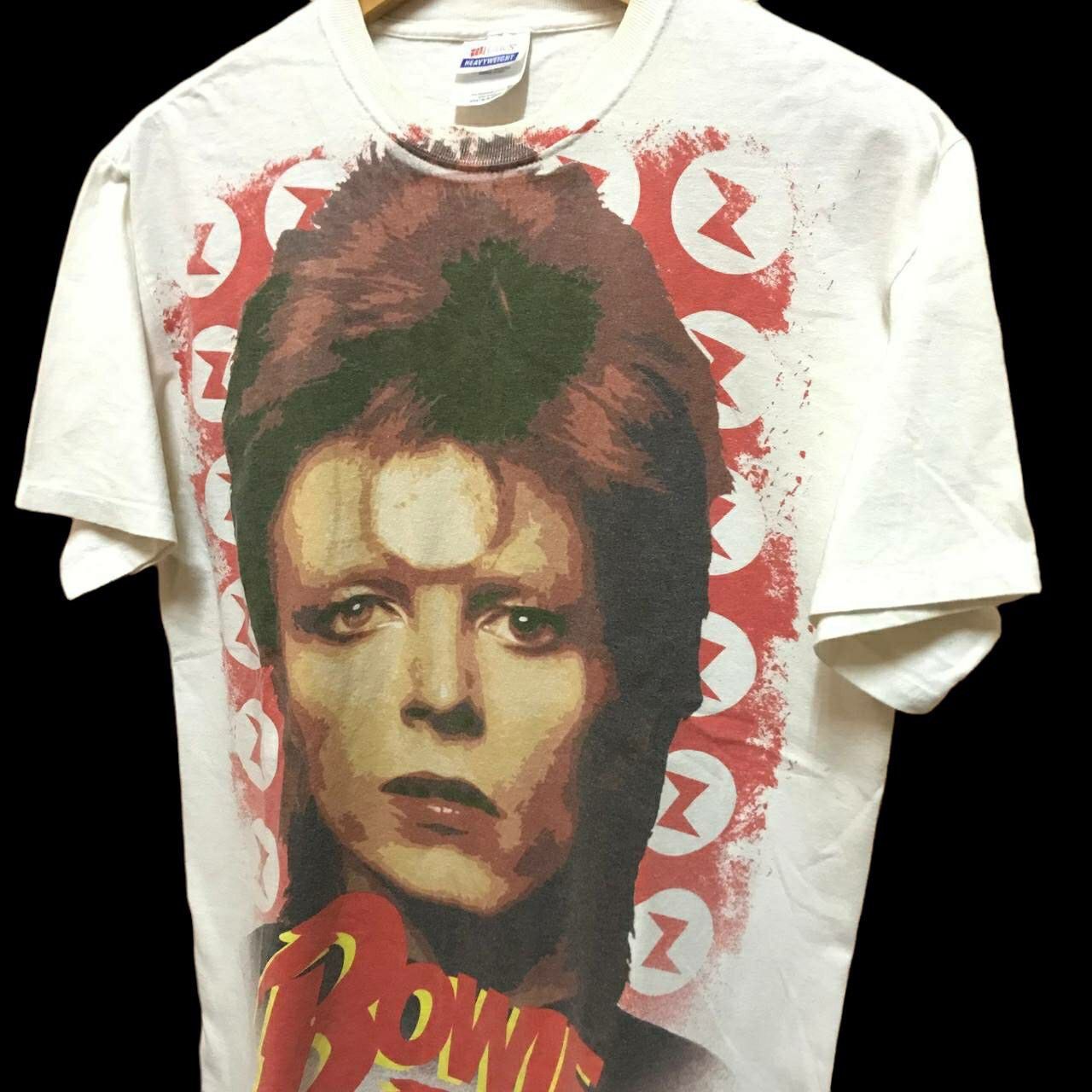 Band Tees × Vintage David Bowie Ziggy Stardust T Shirt Size US M / EU 48-50 / 2 - 3 Thumbnail