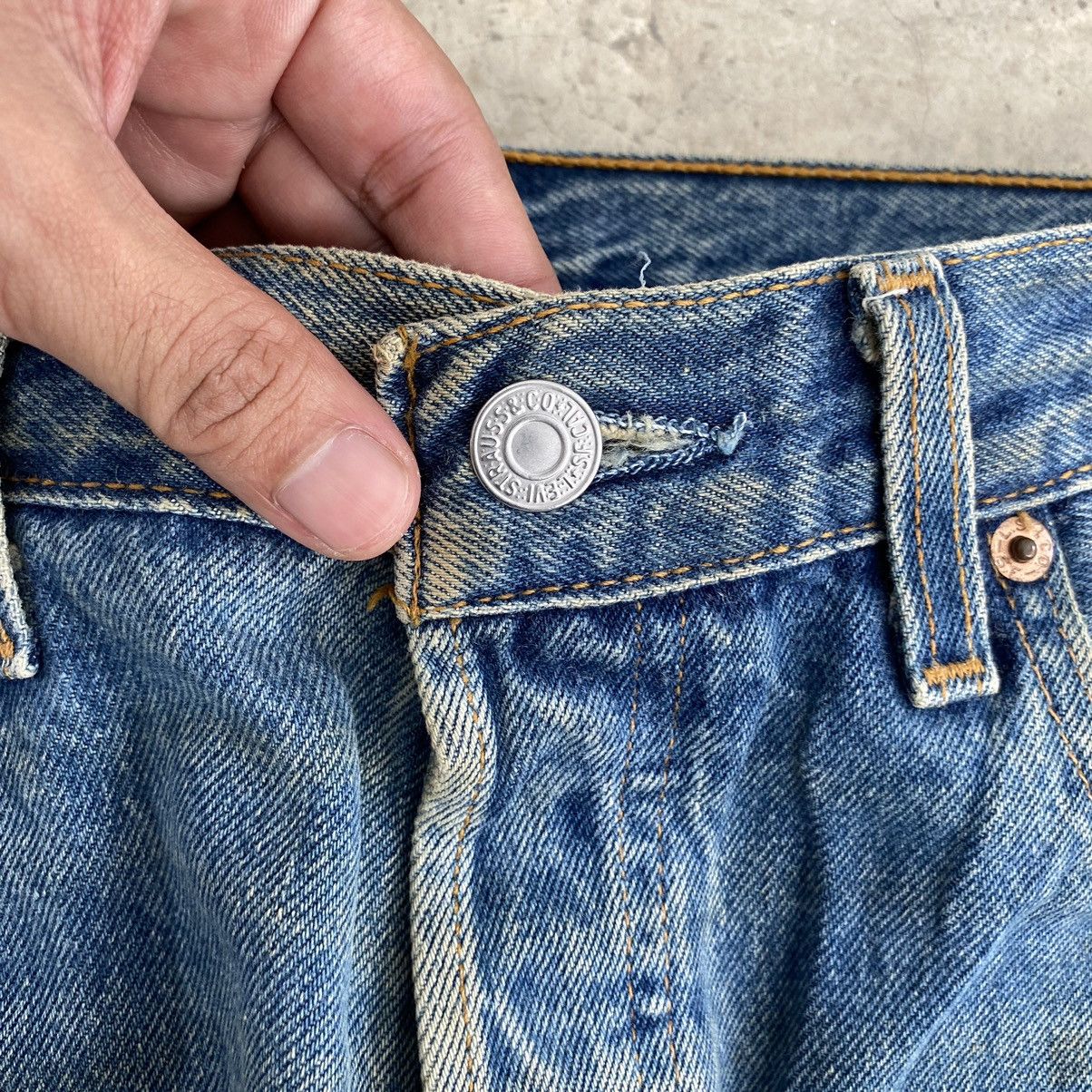 Levi's × Vintage Size 34x30 Vintage 90’s Levis 501 Faded Dirty Jeans Size US 34 / EU 50 - 10 Thumbnail