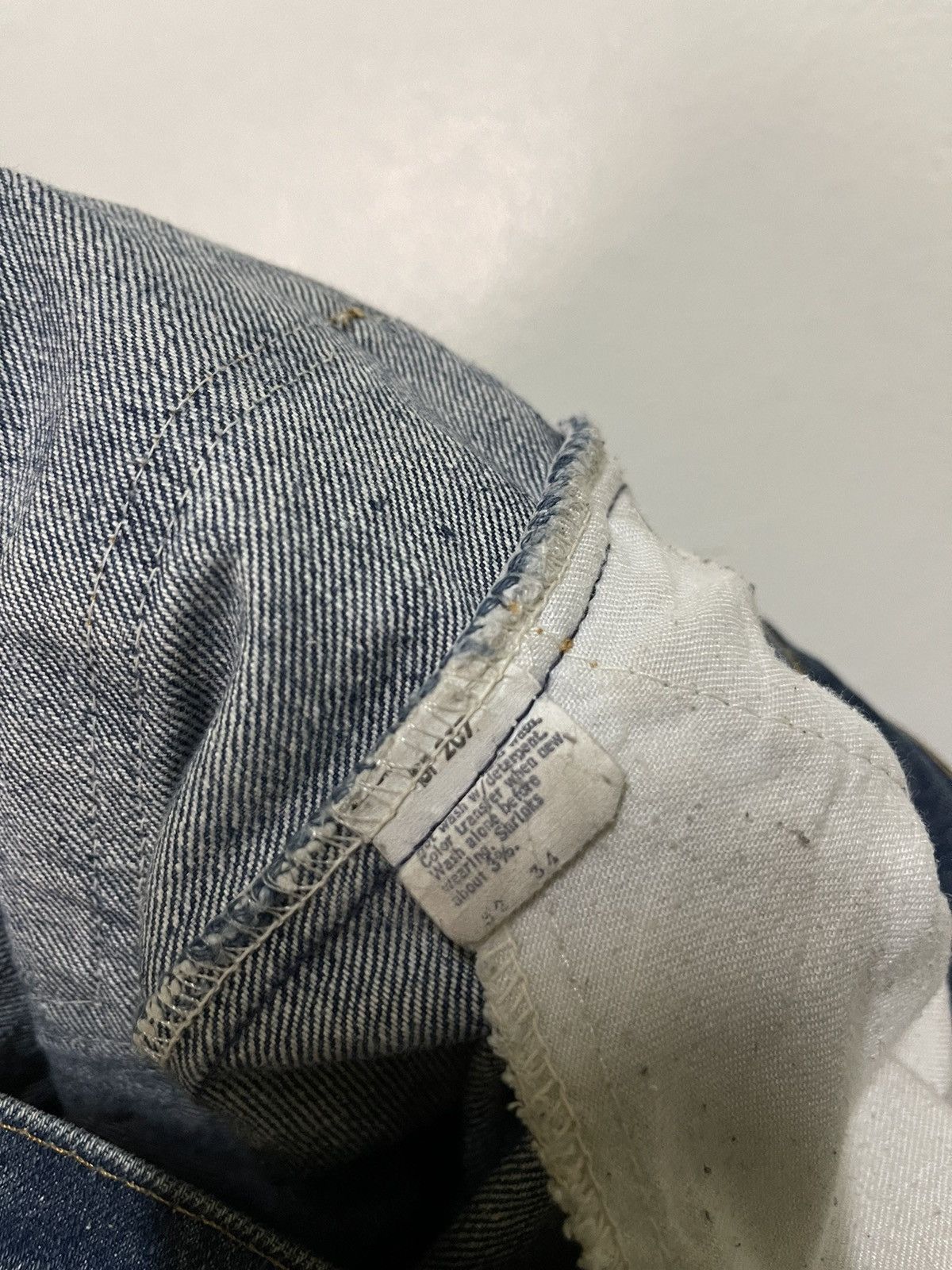 Levi's Levis 517 Orange Tag Vintage Distressed Jeans Size US 31 - 19 Thumbnail