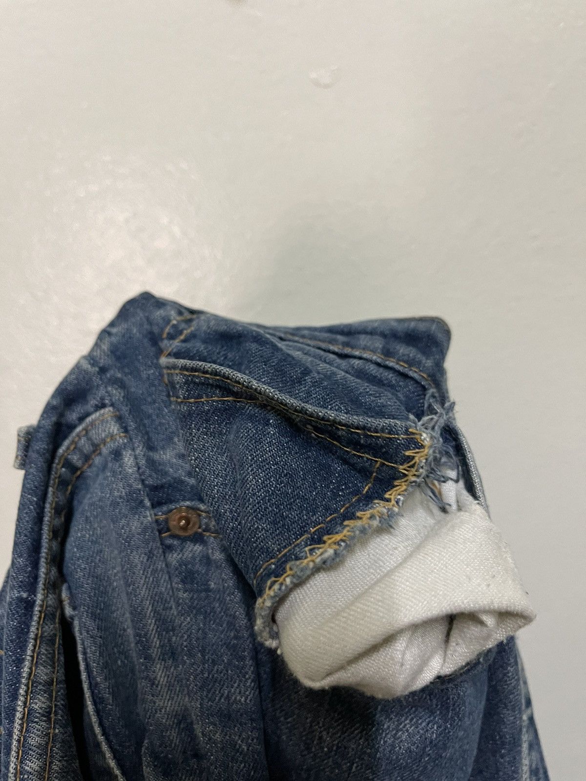 Levi's Levis 517 Orange Tag Vintage Distressed Jeans Size US 31 - 17 Thumbnail