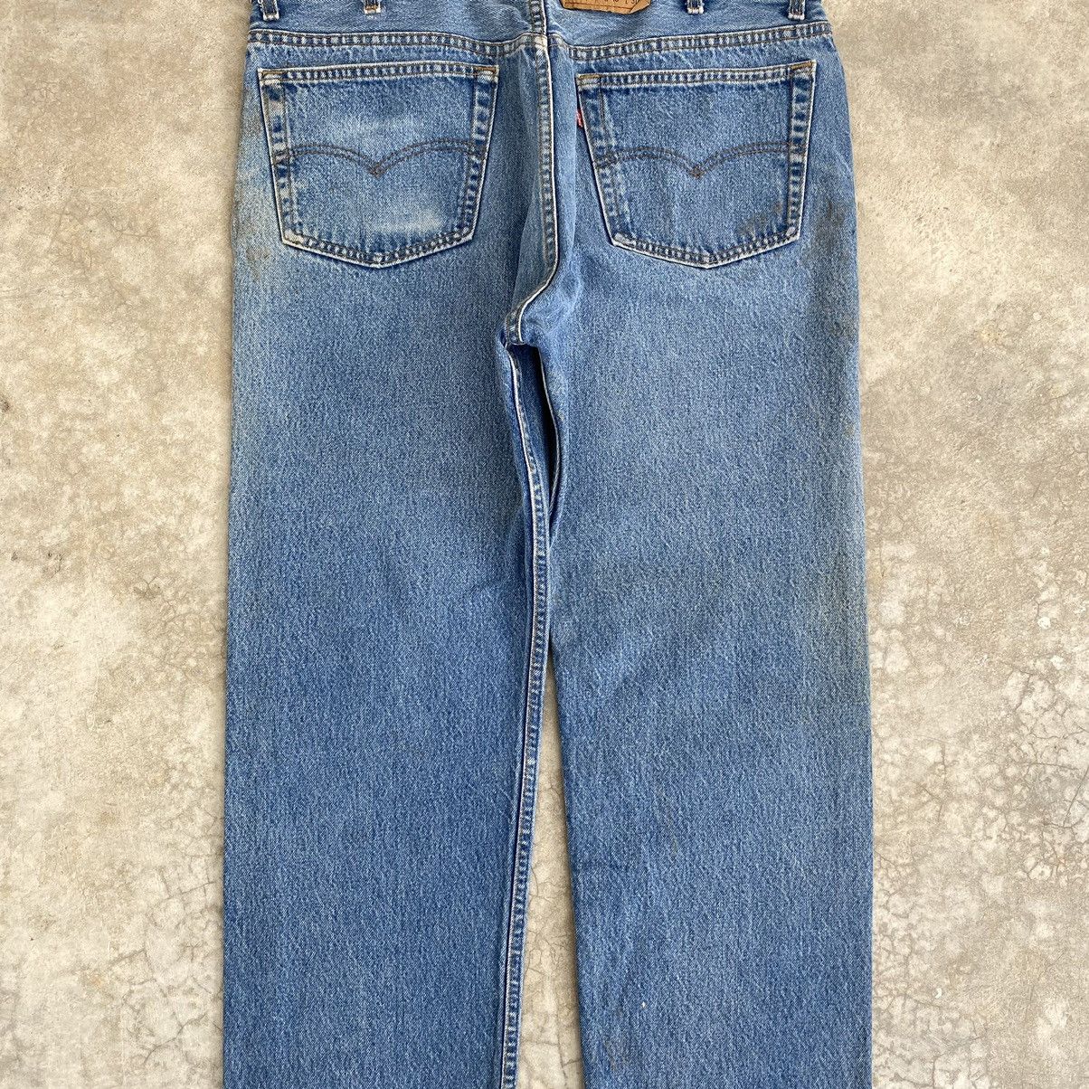 Levi's Vintage 90’s Levis 501xx Stonewashed Blue Denim Jeans Size US 37 - 18 Thumbnail