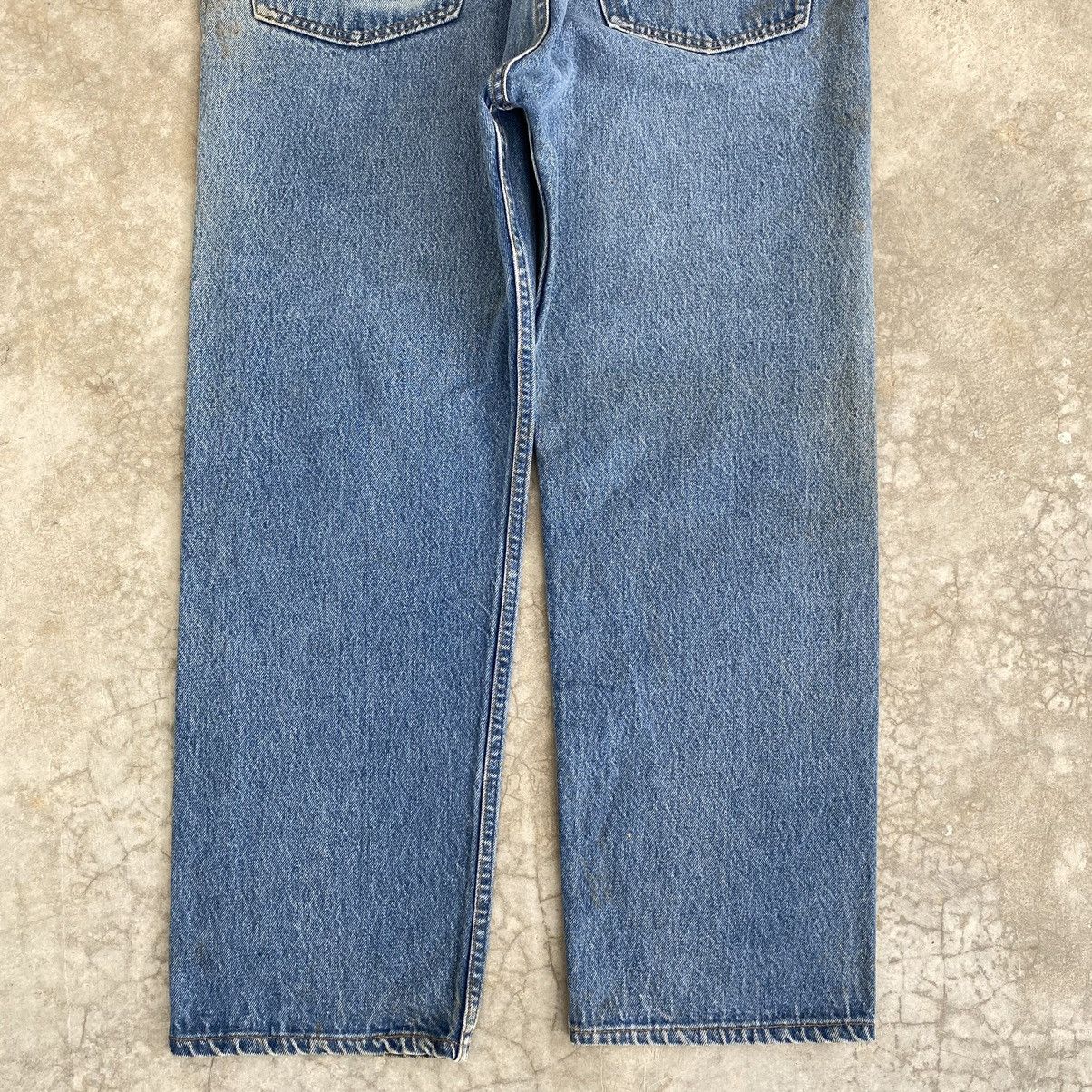 Levi's Vintage 90’s Levis 501xx Stonewashed Blue Denim Jeans Size US 37 - 17 Thumbnail