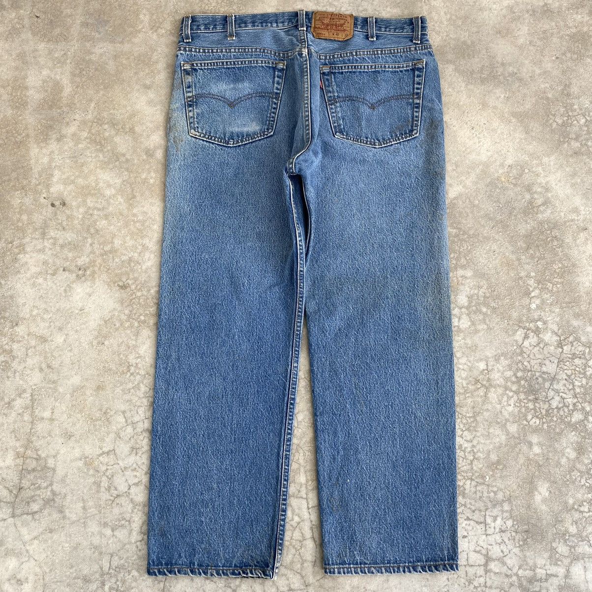 Levi's Vintage 90’s Levis 501xx Stonewashed Blue Denim Jeans Size US 37 - 15 Thumbnail