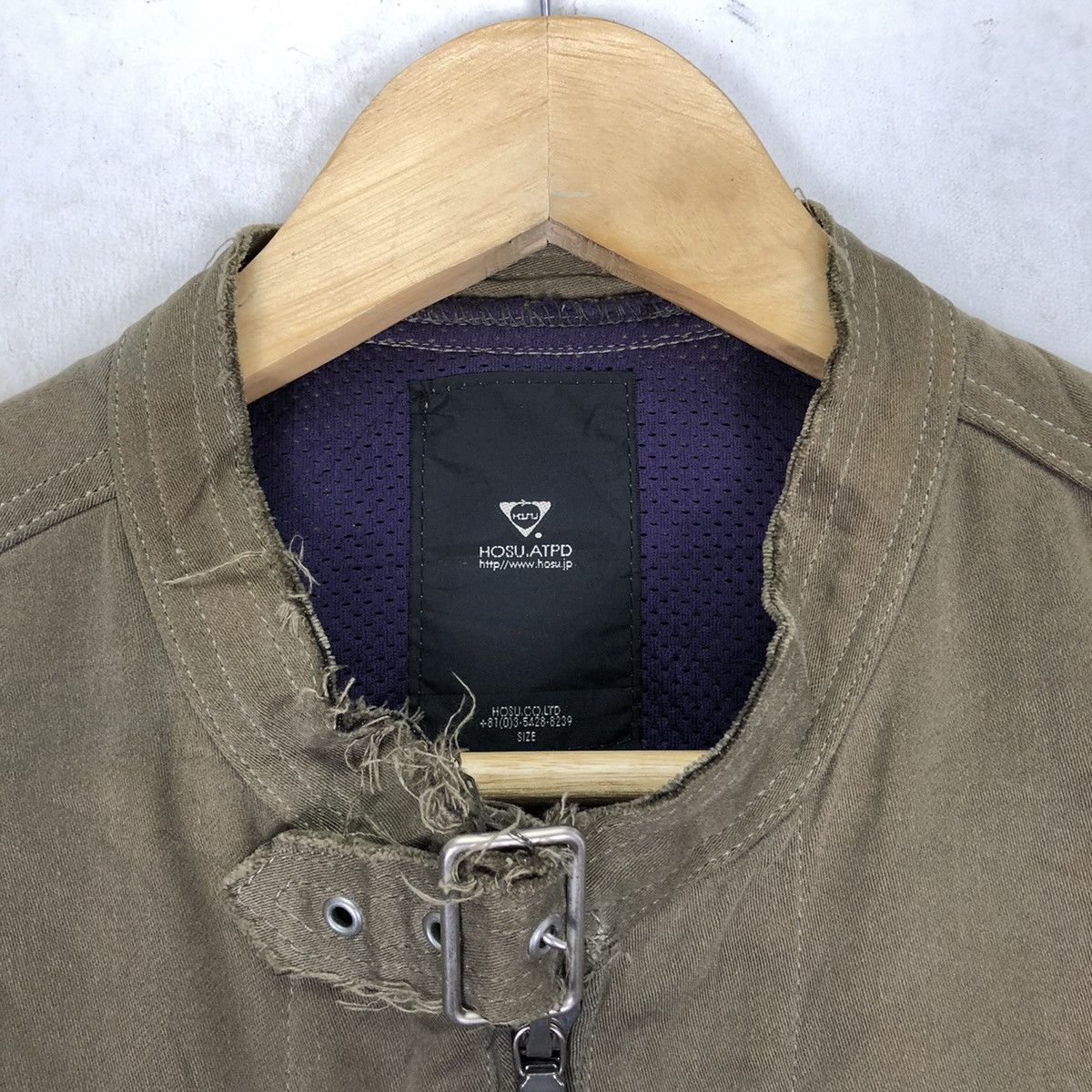 The Real McCoy's 🔥VTG JAPANESE BRAND HOSU ATPD DISTRESSED JACKET Size US S / EU 44-46 / 1 - 7 Thumbnail