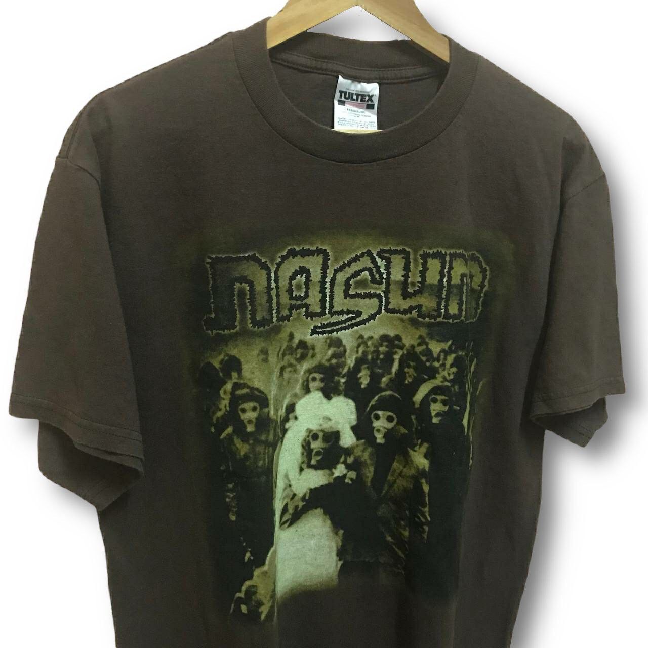 Band Tees Vintage Original Nasum Inhale/Exhale Grindcore Band T Shirt Size US L / EU 52-54 / 3 - 3 Thumbnail