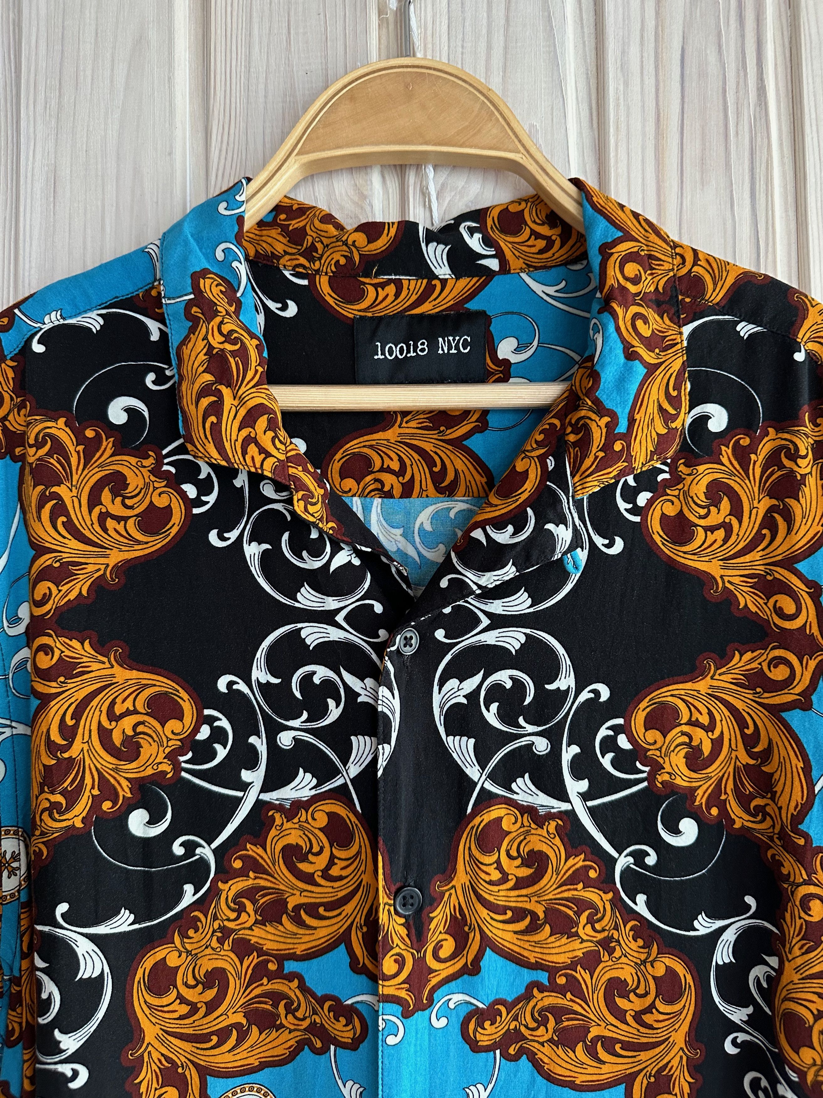 Arts & Science Barocco Style art Viscose Shirt hawwaiian Size US M / EU 48-50 / 2 - 7 Thumbnail