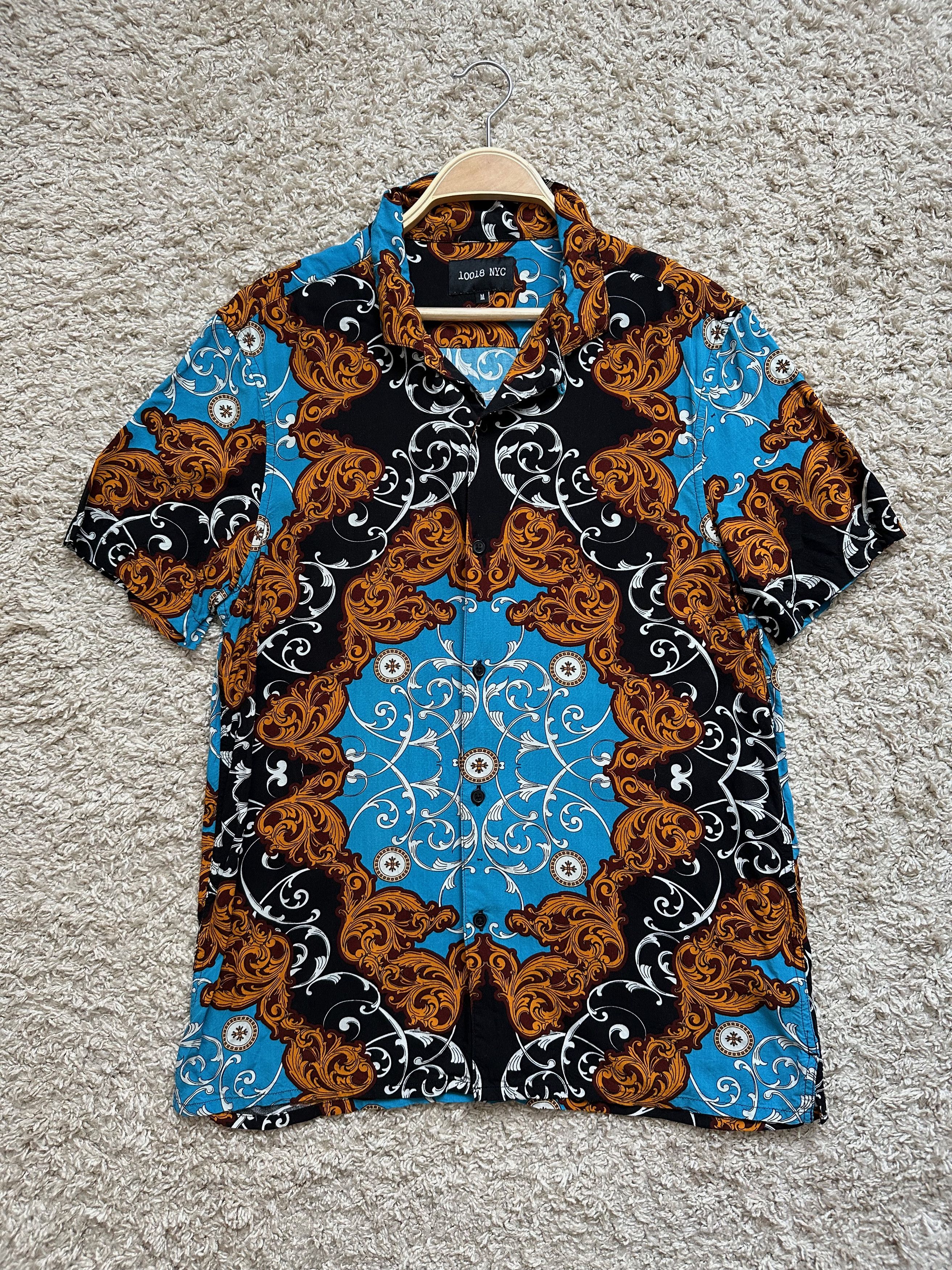 Arts & Science Barocco Style art Viscose Shirt hawwaiian Size US M / EU 48-50 / 2 - 8 Thumbnail