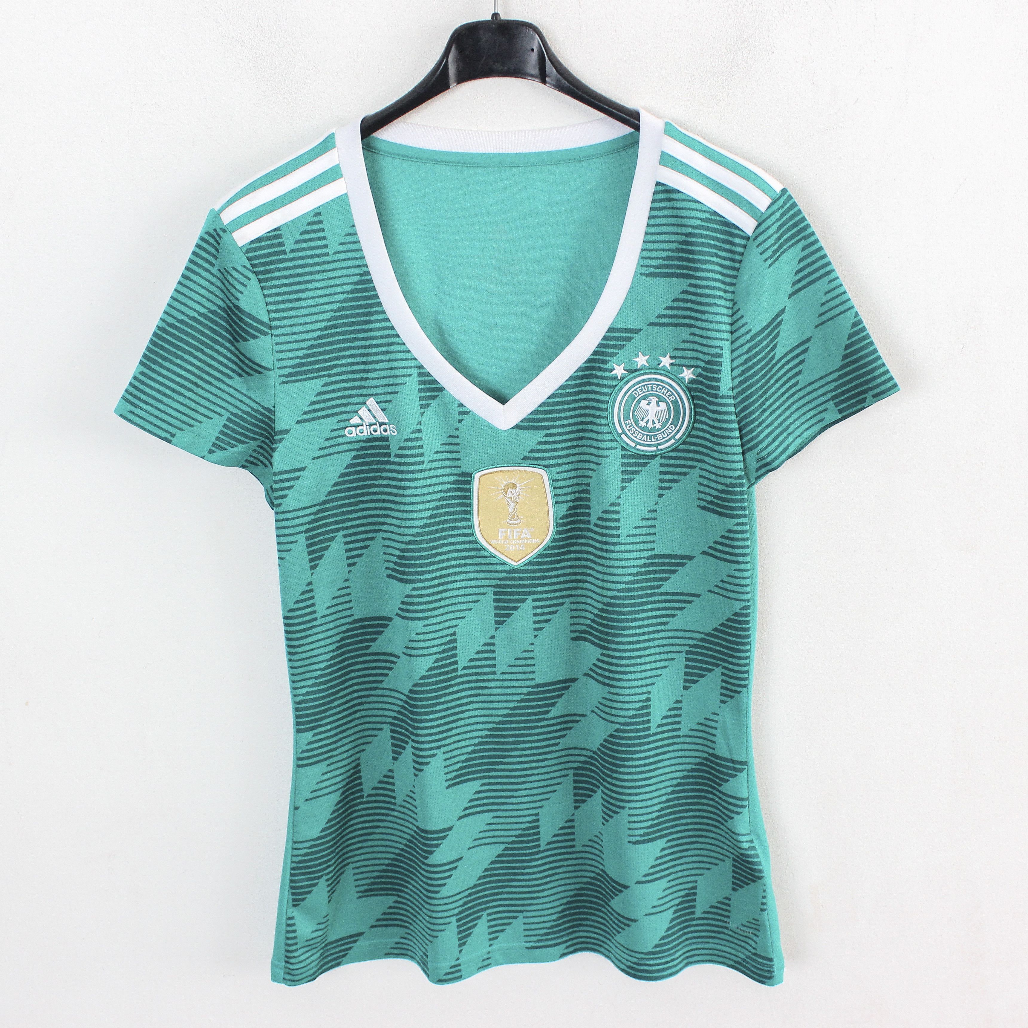 Adidas Germany Womens M Football Away Jersey Top 2018 2019 #8 Kroos Size M / US 6-8 / IT 42-44 - 2 Thumbnail