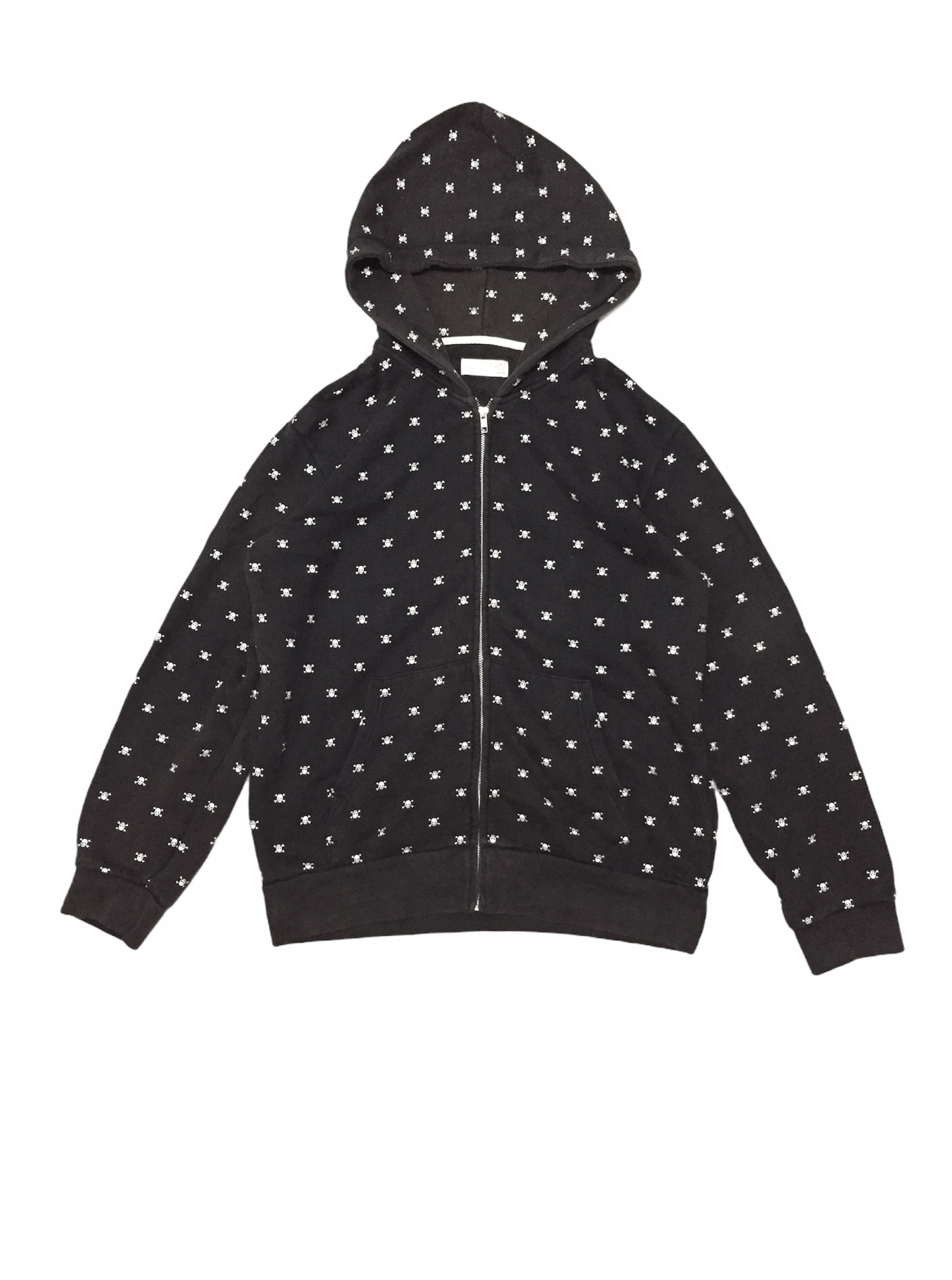 Beams Plus Beams skull print zipper hoodie Size US M / EU 48-50 / 2 - 1 Thumbnail