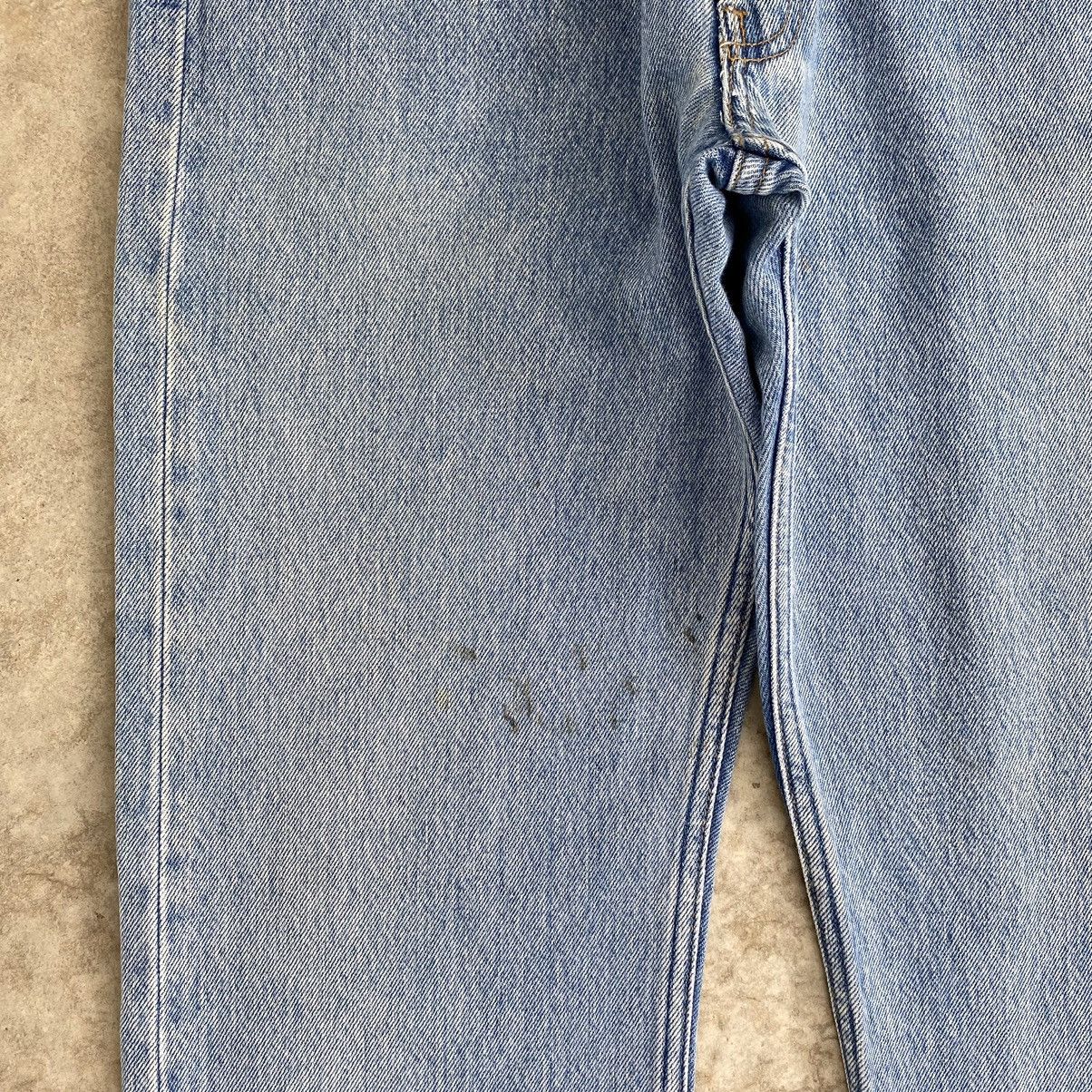 Levi's Size 31x29.5 Vintage 2001 Levis 501 Pale Blue Jeans Size US 31 - 7 Thumbnail