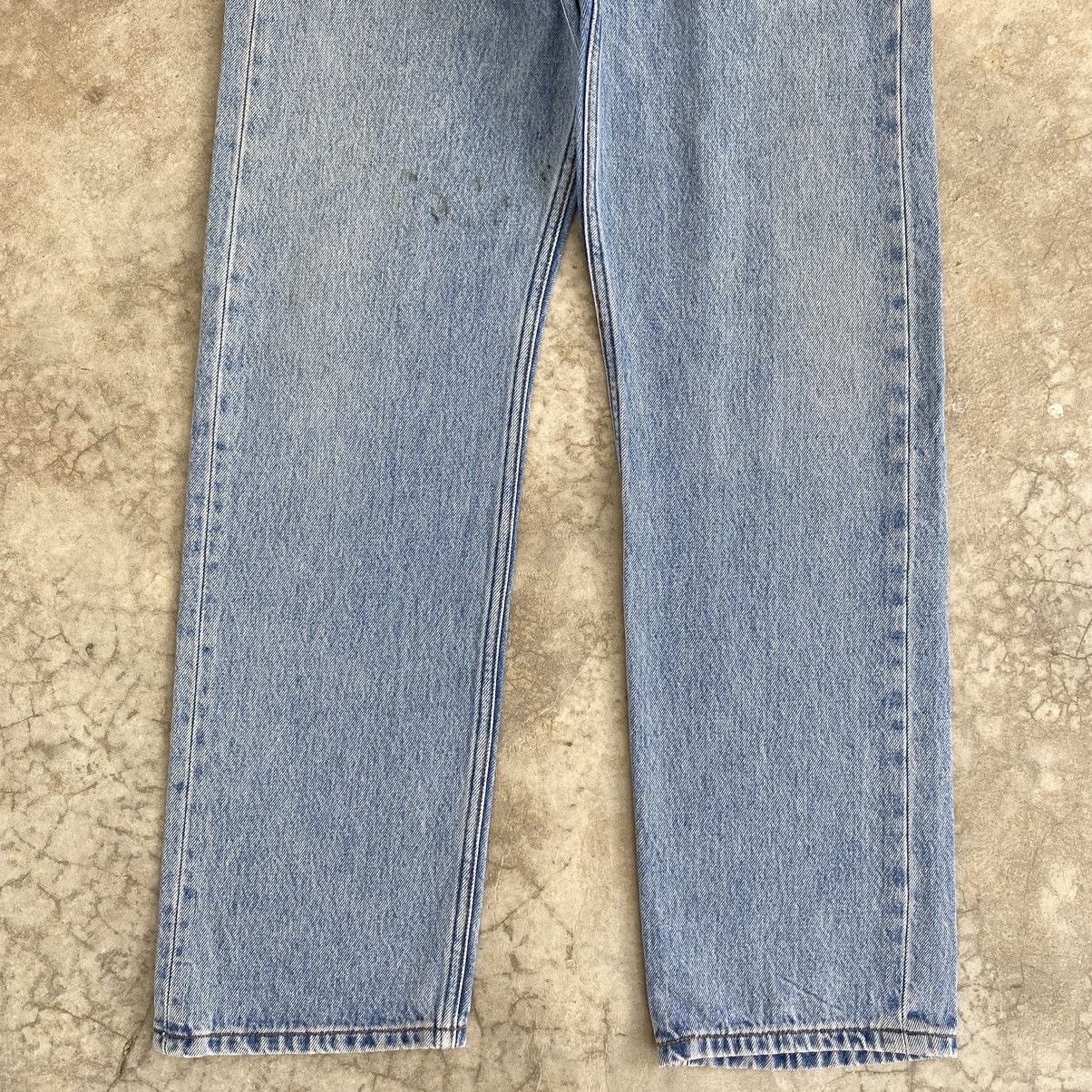 Levi's Size 31x29.5 Vintage 2001 Levis 501 Pale Blue Jeans Size US 31 - 5 Thumbnail