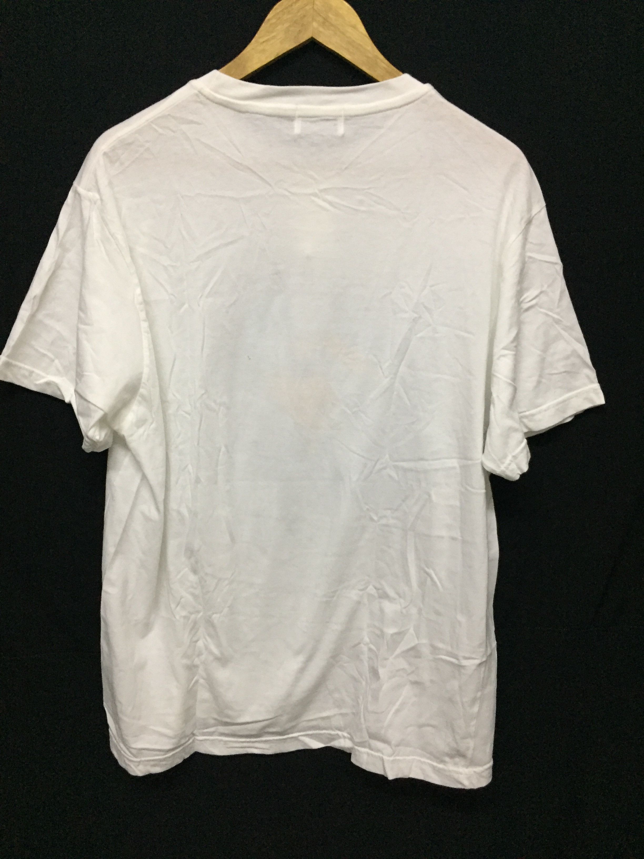 Trussardi × Vintage 90's TRUSSARDI Cybersport painting tee bicycle Size US L / EU 52-54 / 3 - 7 Thumbnail