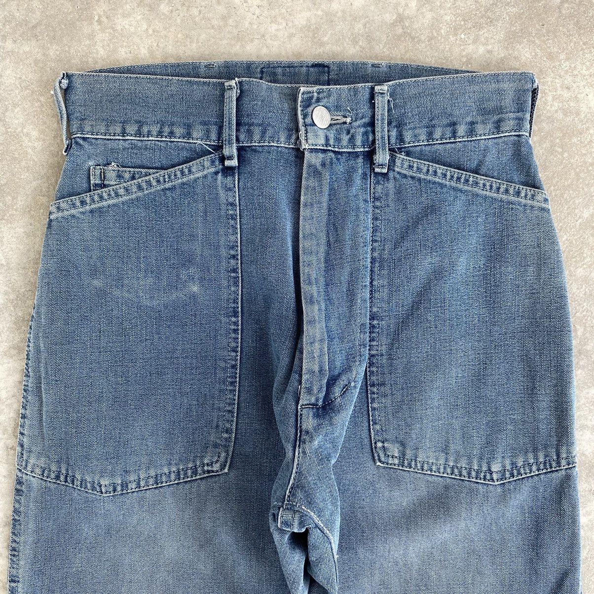 Levi's VTG 1996 Levis Silvertab Cinch Back Loose Jeans Size US 28 / EU 44 - 10 Thumbnail