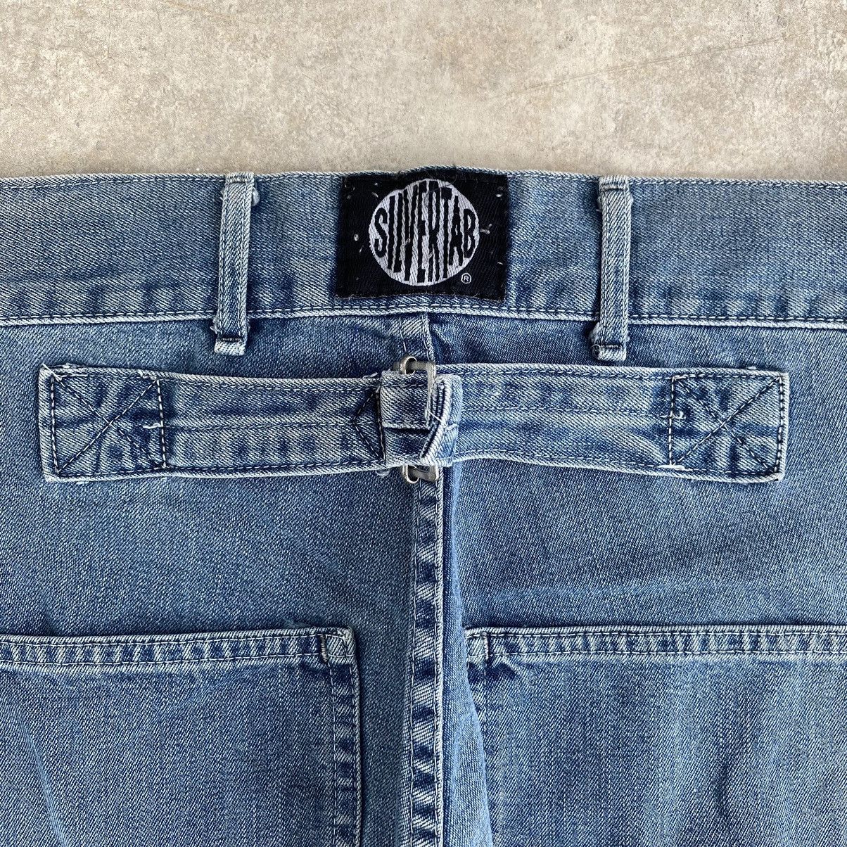 Levi's VTG 1996 Levis Silvertab Cinch Back Loose Jeans Size US 28 / EU 44 - 18 Thumbnail