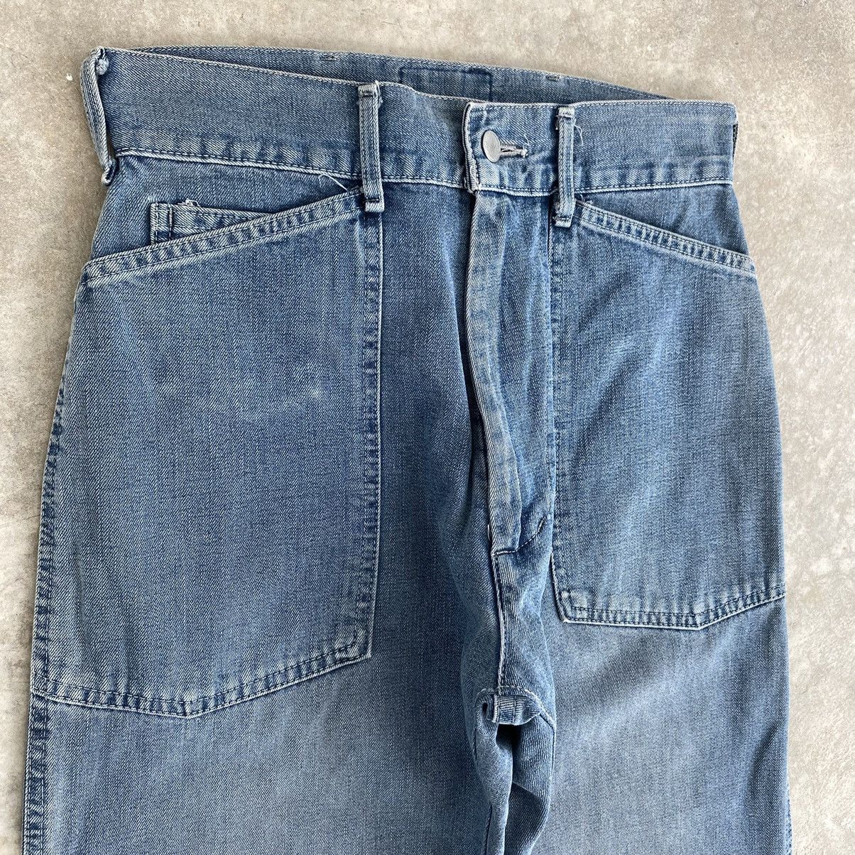 Levi's VTG 1996 Levis Silvertab Cinch Back Loose Jeans Size US 28 / EU 44 - 8 Thumbnail