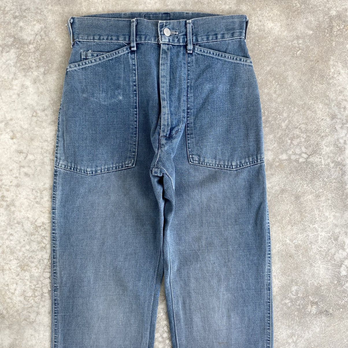 Levi's VTG 1996 Levis Silvertab Cinch Back Loose Jeans Size US 28 / EU 44 - 4 Thumbnail