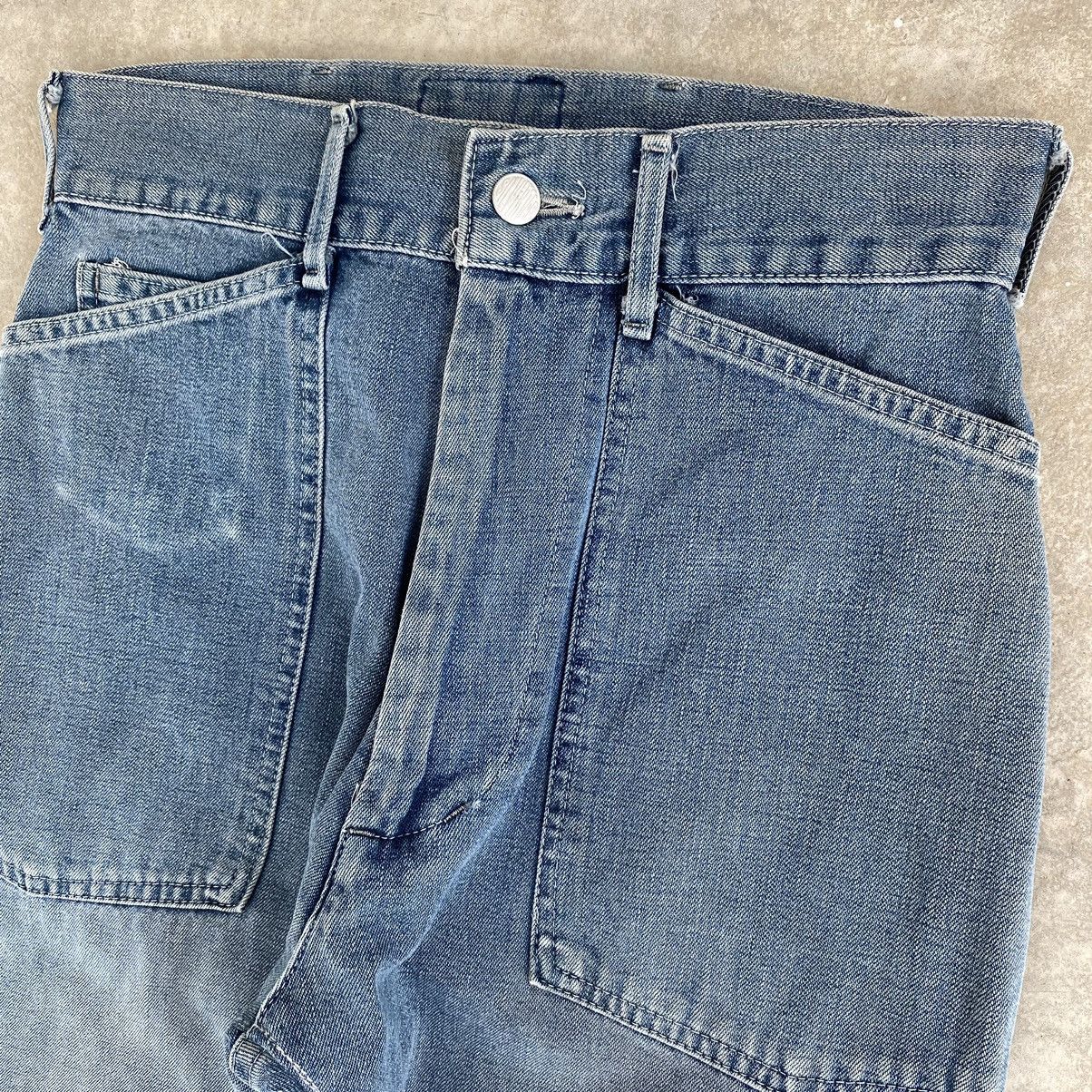 Levi's VTG 1996 Levis Silvertab Cinch Back Loose Jeans Size US 28 / EU 44 - 9 Thumbnail