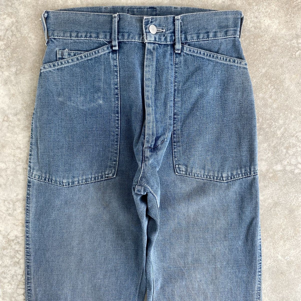 Levi's VTG 1996 Levis Silvertab Cinch Back Loose Jeans Size US 28 / EU 44 - 7 Thumbnail