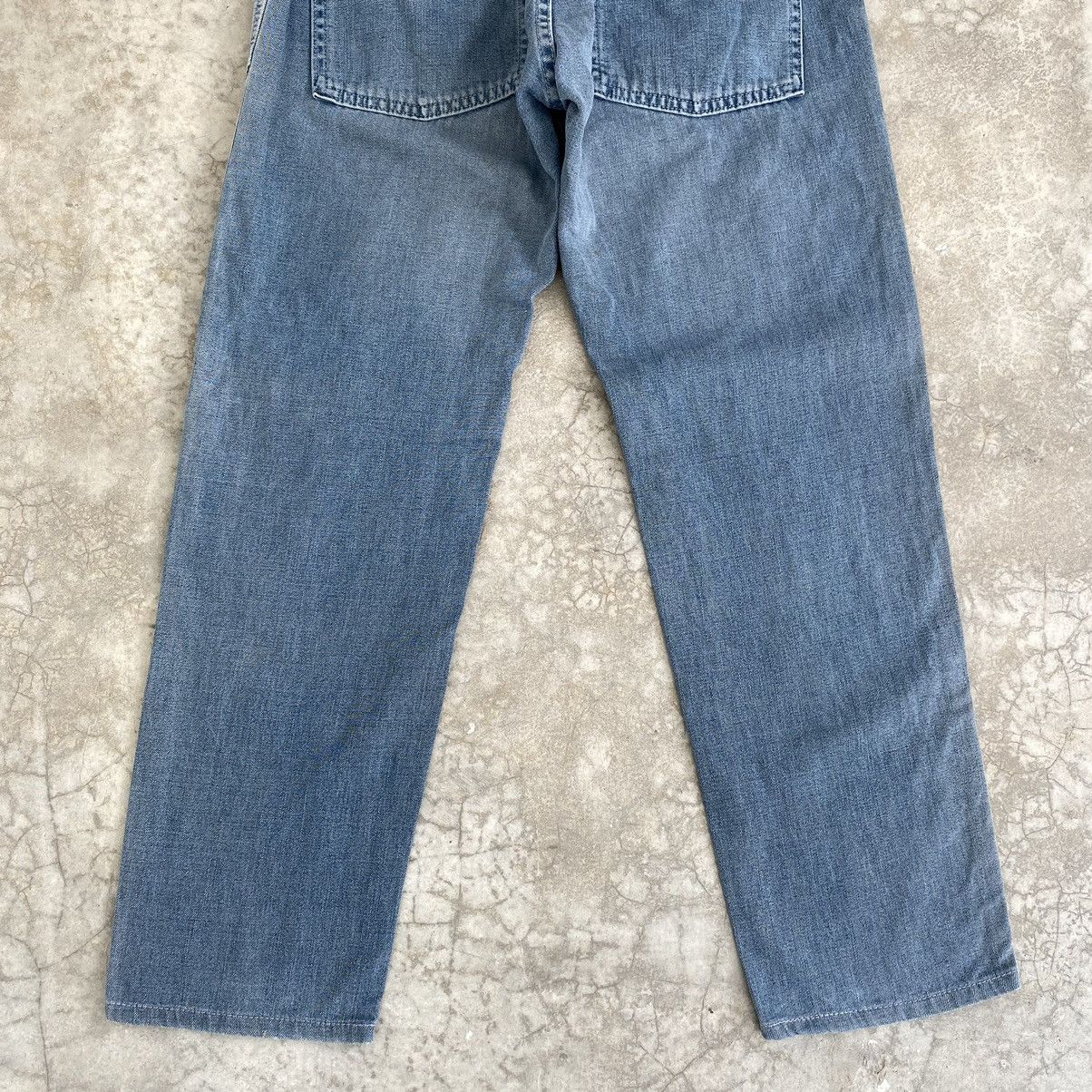 Levi's VTG 1996 Levis Silvertab Cinch Back Loose Jeans Size US 28 / EU 44 - 14 Thumbnail