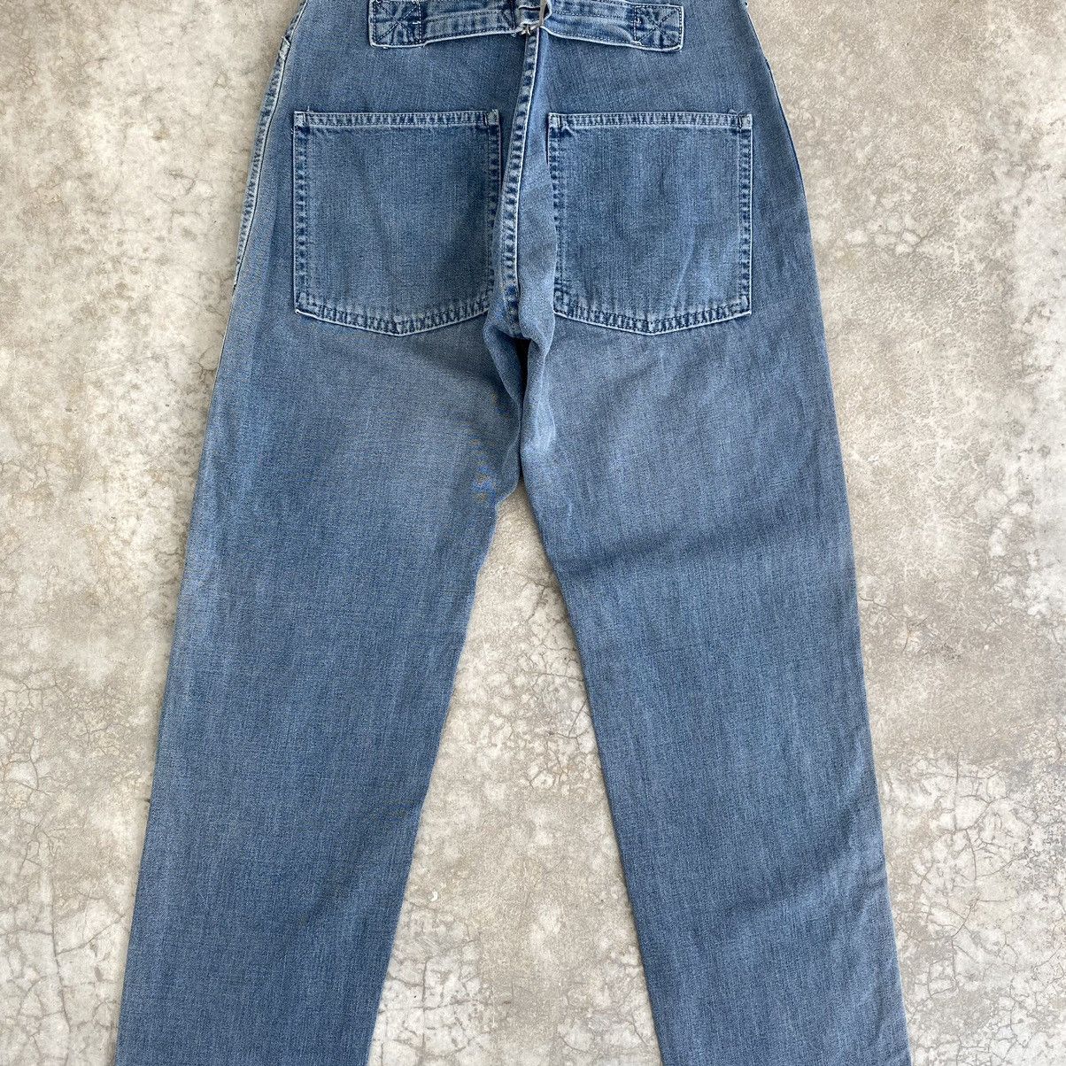 Levi's VTG 1996 Levis Silvertab Cinch Back Loose Jeans Size US 28 / EU 44 - 15 Thumbnail