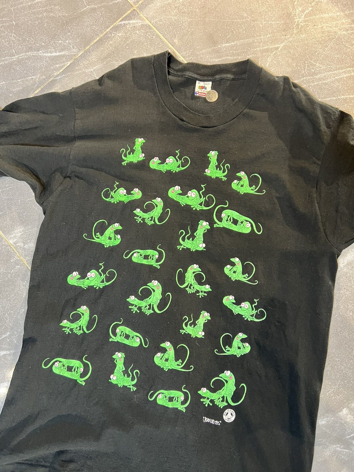 Vintage Lizard sex position graphic | Grailed