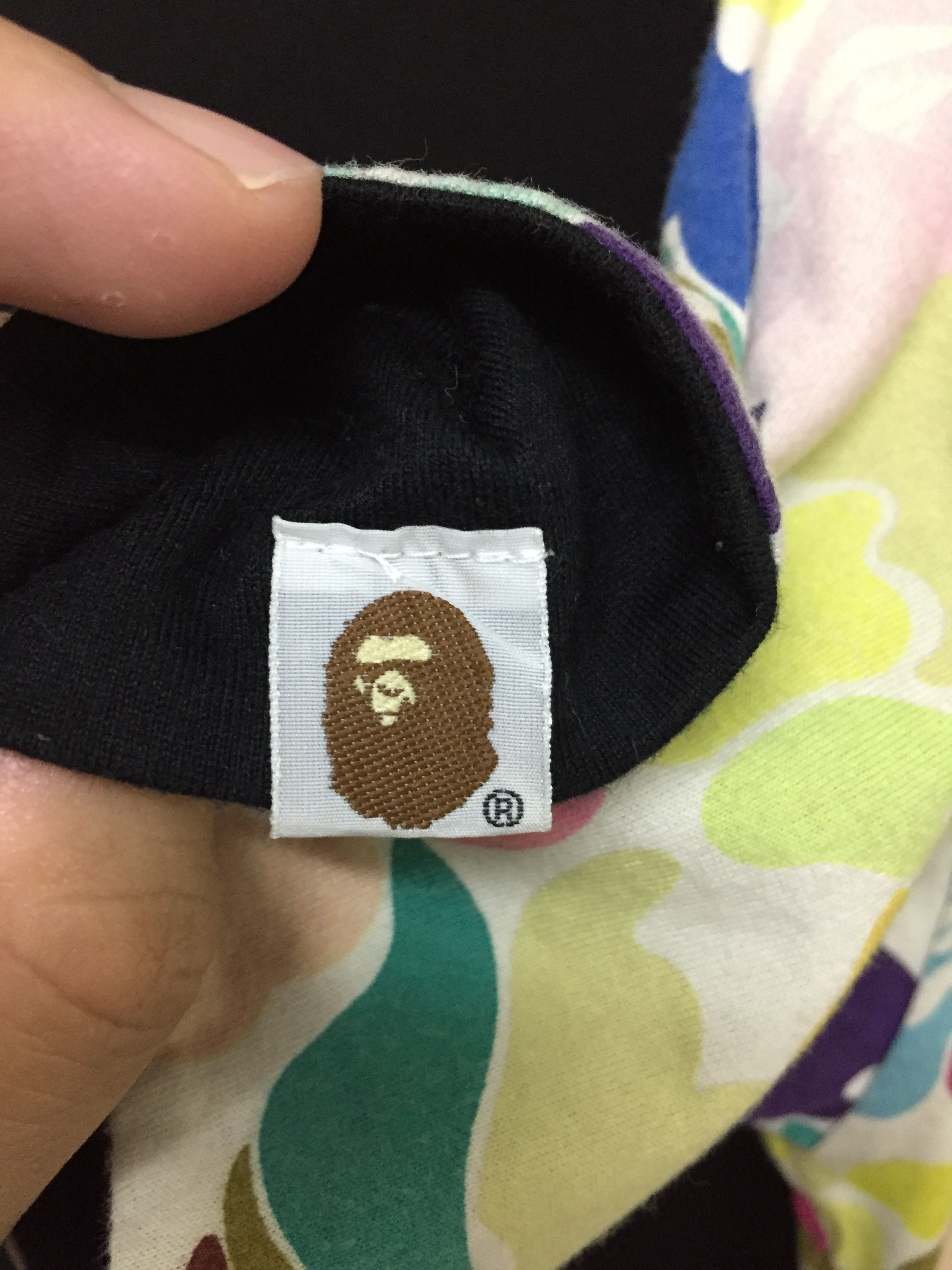 Bape 2004 Multi-Color ABC Camo Candy Reversible tee Size US M / EU 48-50 / 2 - 10 Thumbnail