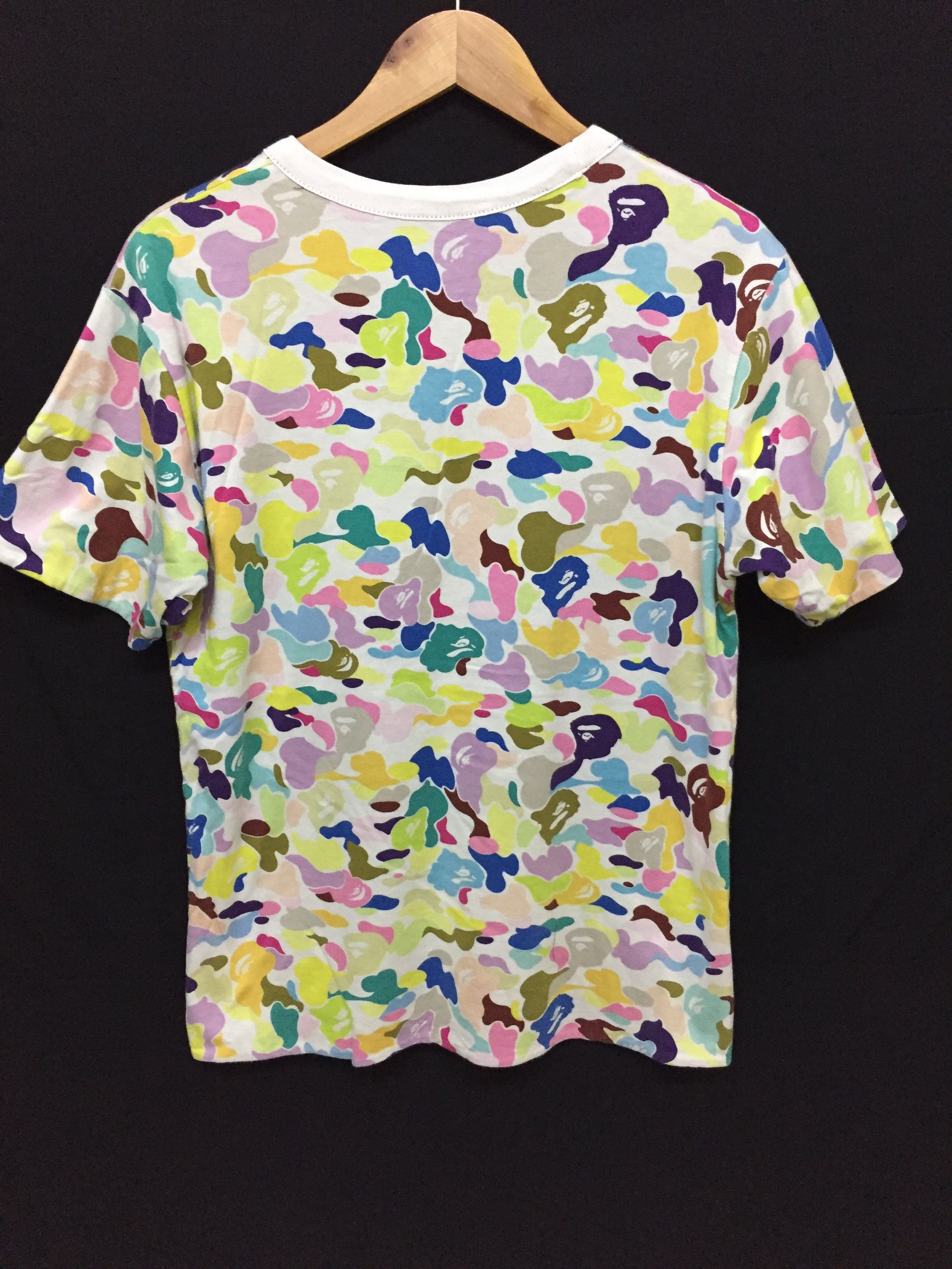Bape 2004 Multi-Color ABC Camo Candy Reversible tee Size US M / EU 48-50 / 2 - 7 Thumbnail