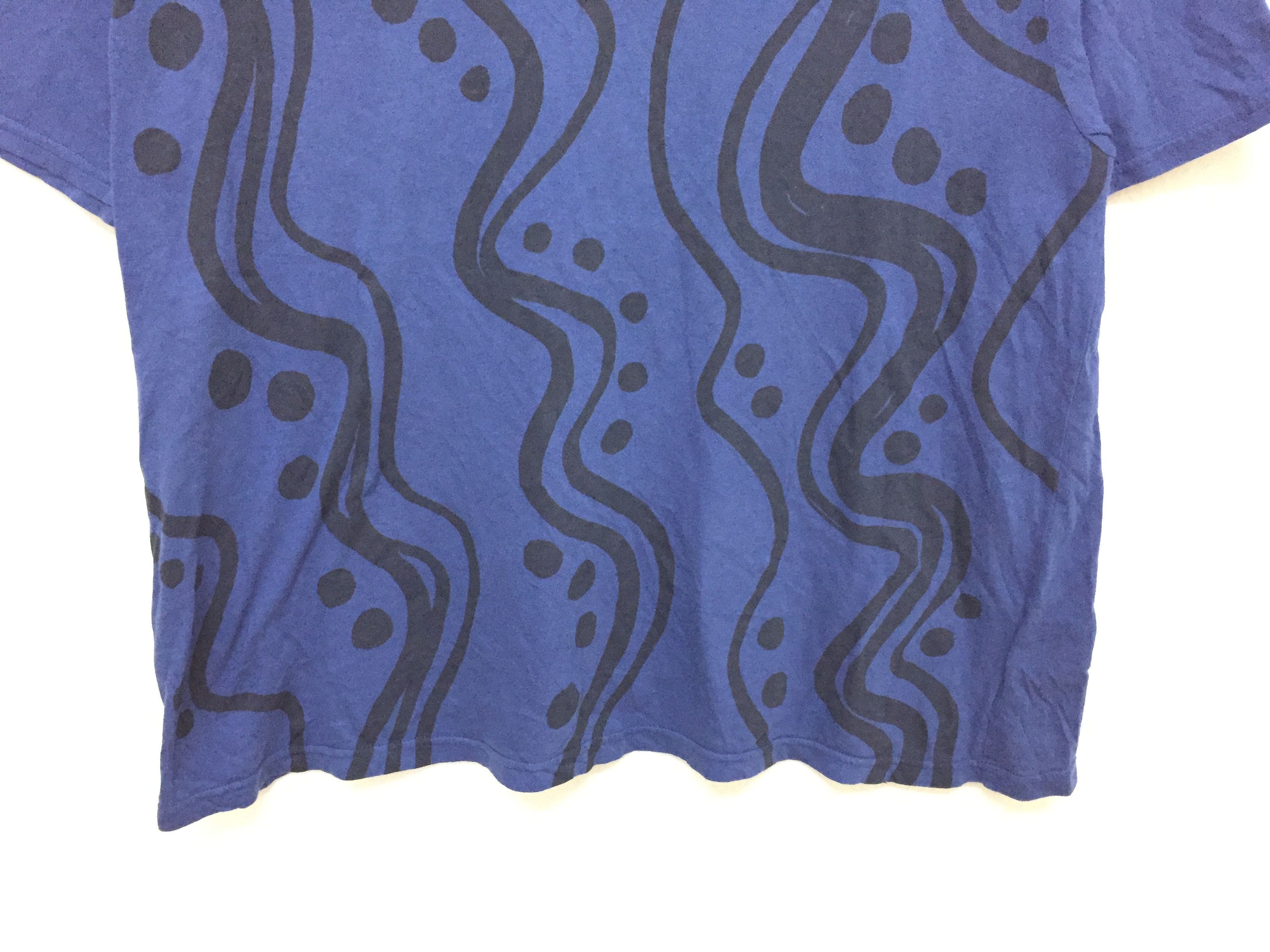 Pleats Please Issey Miyake 90s ISSEY MIYAKE Plantation abstract pattern tee Size L / US 10 / IT 46 - 4 Thumbnail