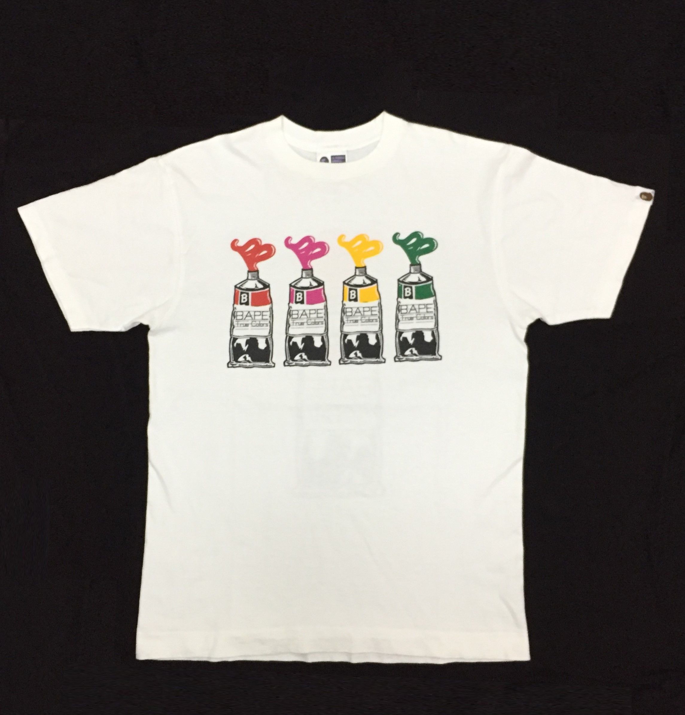 image of Ss07 Bape x Wtaps Tee, Men's (Size Medium)