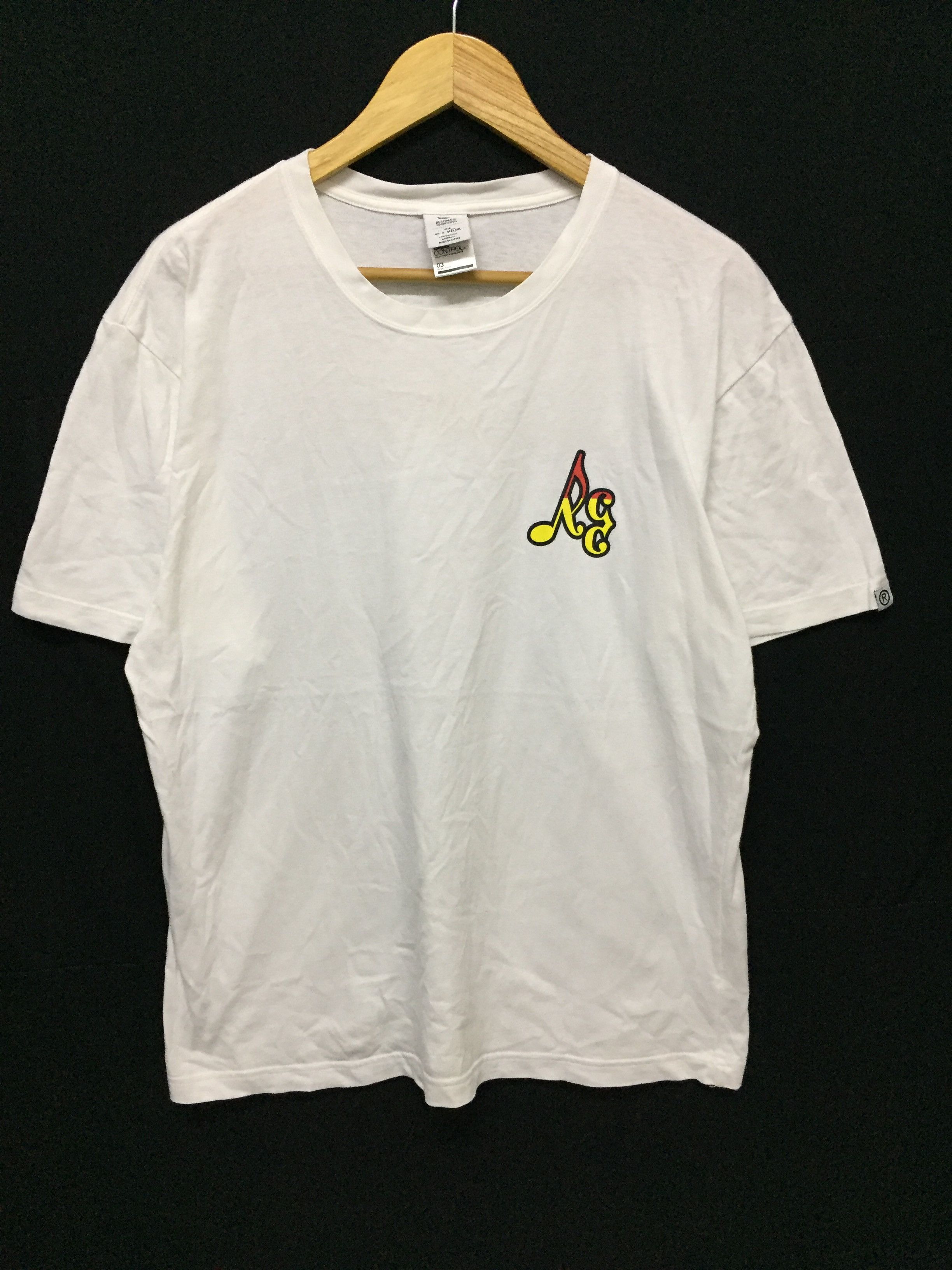 BASE CONTROL × Fragment Design × Good Enough Base Control x Resonate x Good Enough musical notes tee Size US M / EU 48-50 / 2 - 4 Thumbnail