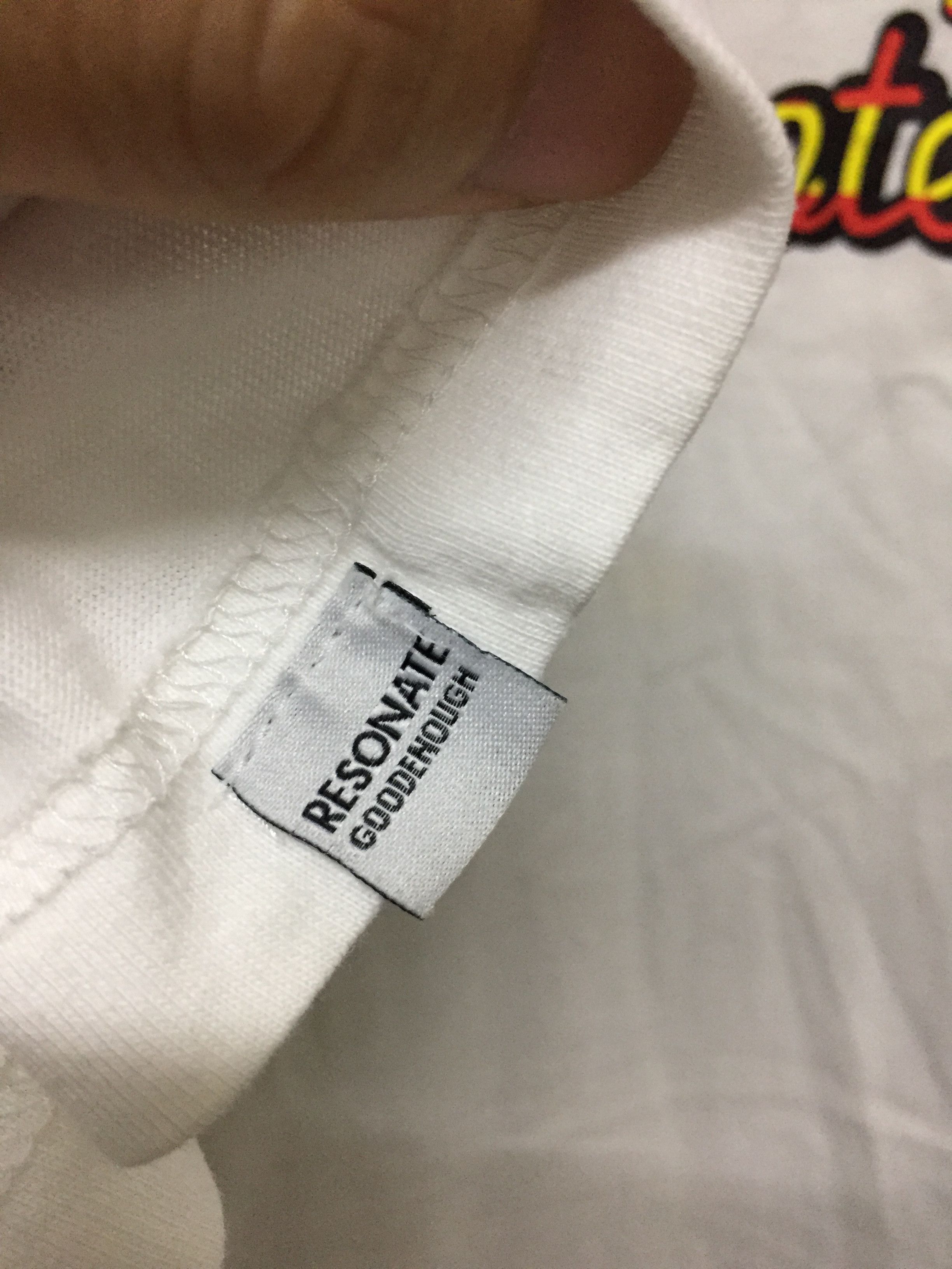 BASE CONTROL × Fragment Design × Good Enough Base Control x Resonate x Good Enough musical notes tee Size US M / EU 48-50 / 2 - 8 Thumbnail