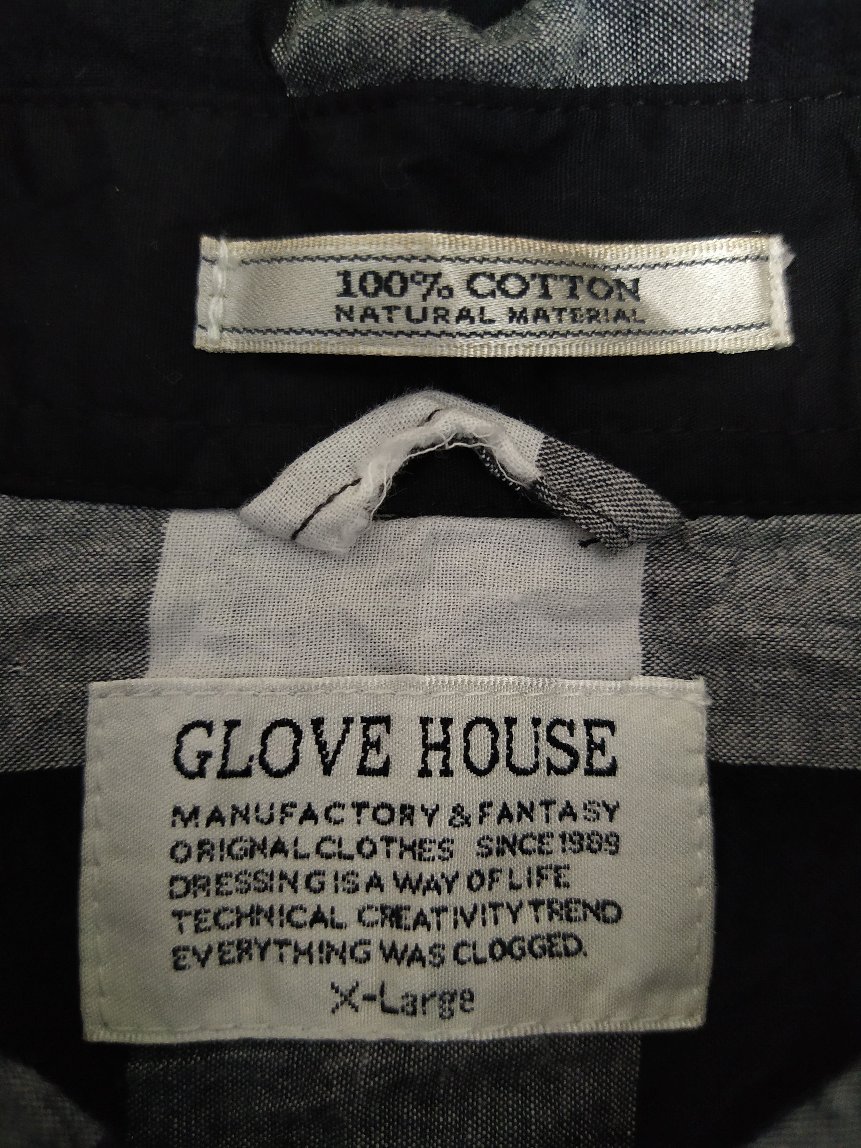 Designer × Japanese Brand GLOVE HOUSE PUNK PAINTER SHIRT 3 QUARTER SLEEVE (B320) Size US XL / EU 56 / 4 - 6 Thumbnail