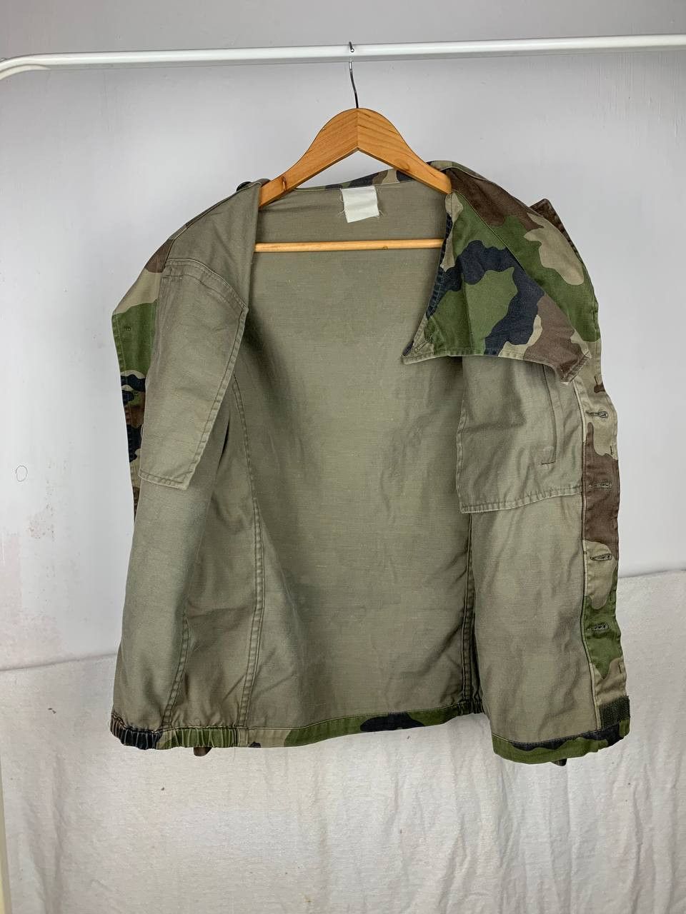 Vintage Vintage Woodland Camo Field Jacket Size US S / EU 44-46 / 1 - 10 Thumbnail