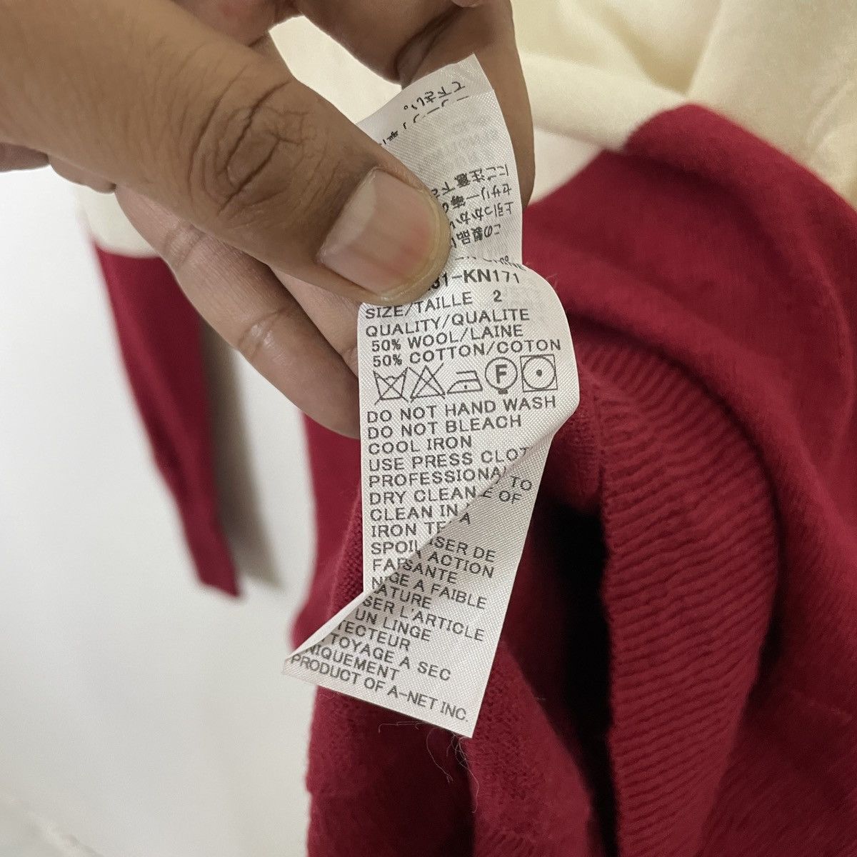 Issey Miyake Vtg Tsumori Chisato issey Miyake Jumper Knitwear Sweater Size US S / EU 44-46 / 1 - 7 Thumbnail