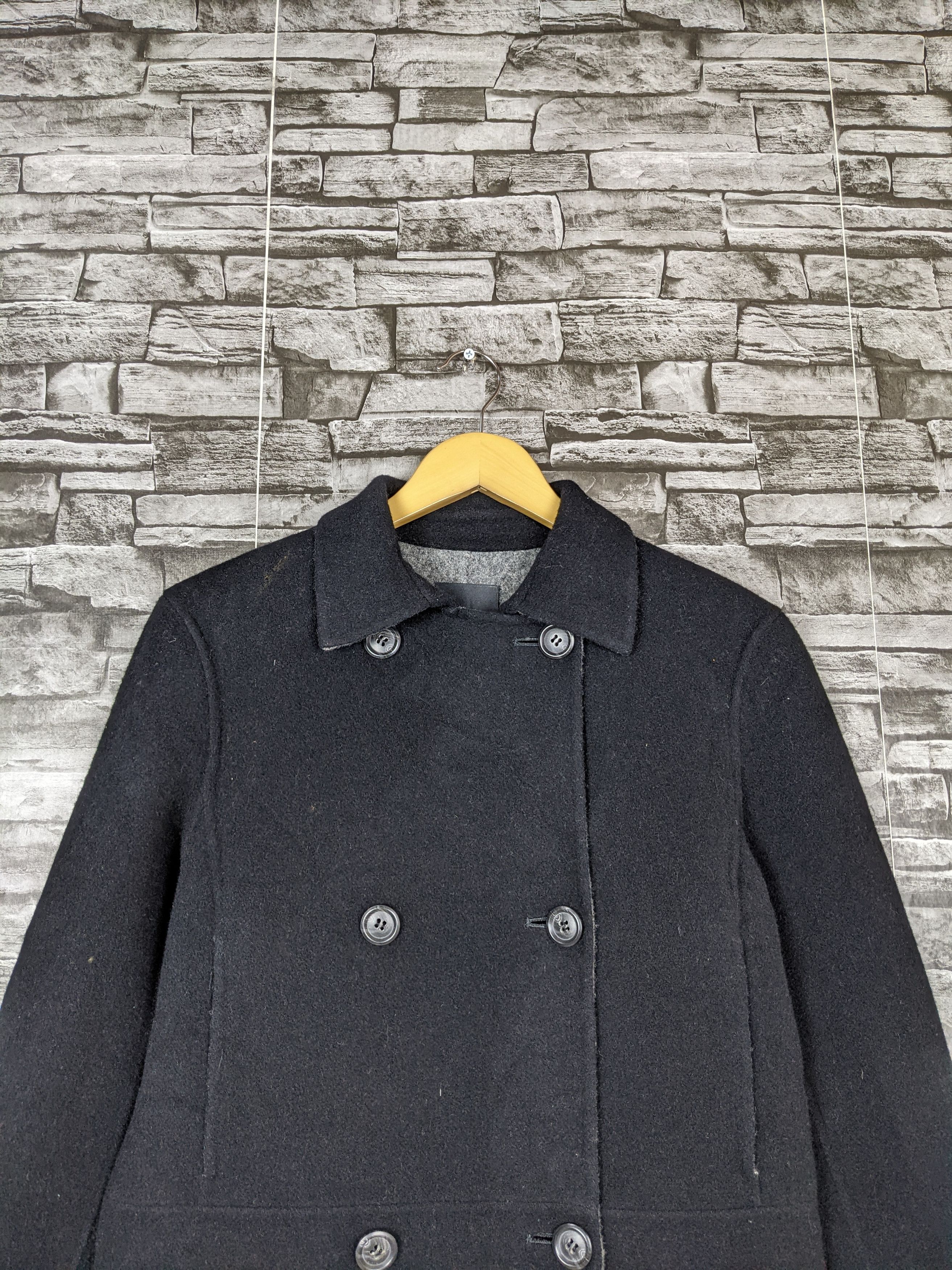 J.Crew Vintage J.Crew Coat Button Wool Double Breast Jacket Size M / US 6-8 / IT 42-44 - 3 Thumbnail