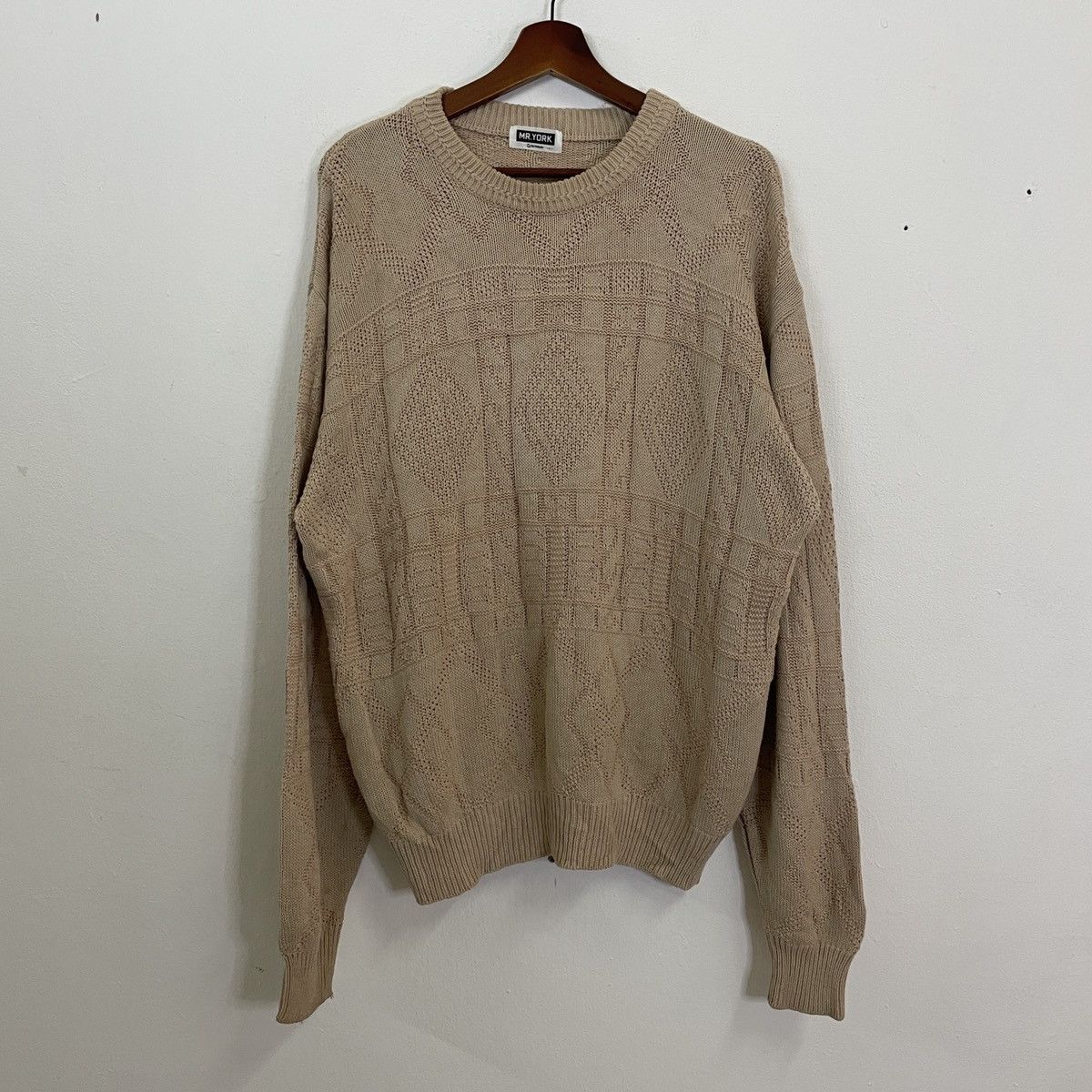 Aran Isles Knitwear Vintage Mr York Art Jumper Knitwear Size US L / EU 52-54 / 3 - 1 Thumbnail