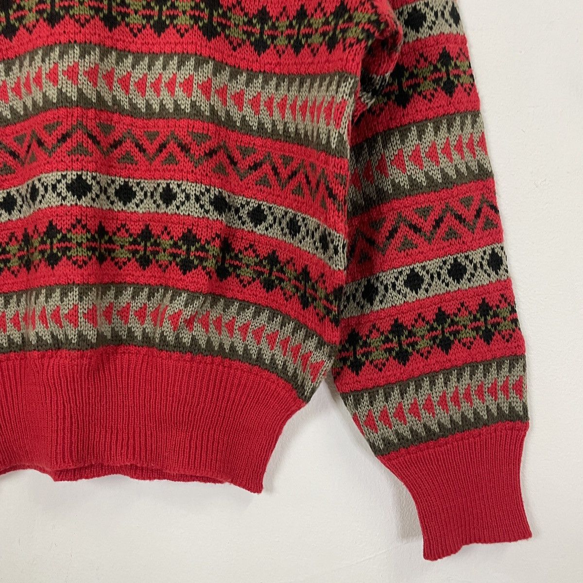 Aran Isles Knitwear Vintage Affection Jumper Art Knitwear Sweatshirt Size US S / EU 44-46 / 1 - 2 Thumbnail