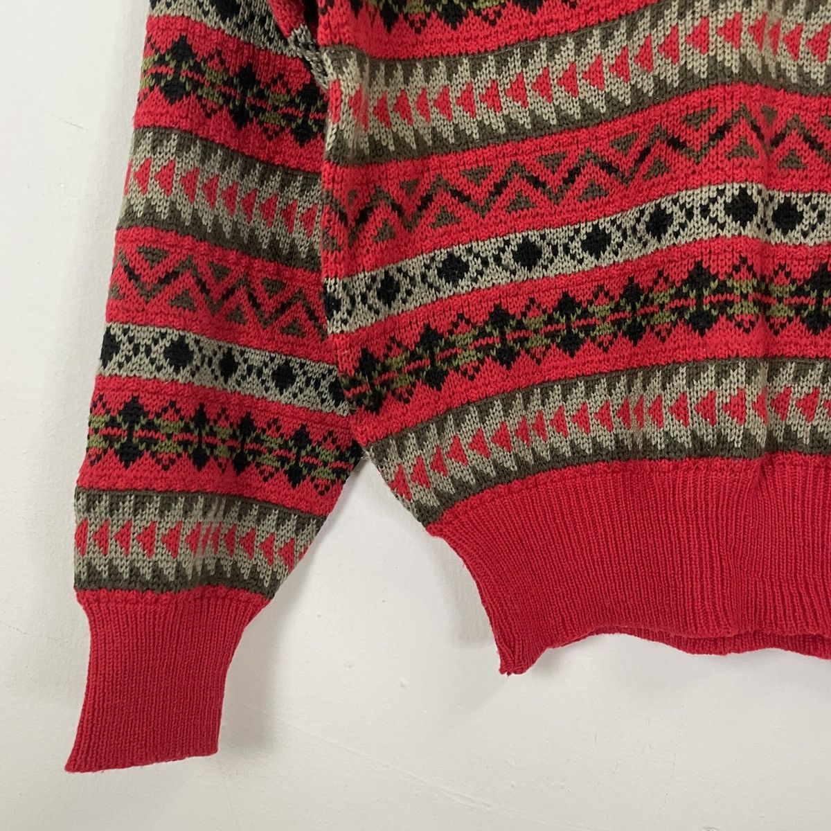 Aran Isles Knitwear Vintage Affection Jumper Art Knitwear Sweatshirt Size US S / EU 44-46 / 1 - 3 Thumbnail