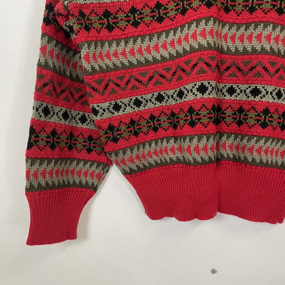 Aran Isles Knitwear Vintage Affection Jumper Art Knitwear Sweatshirt Size US S / EU 44-46 / 1 - 9 Thumbnail