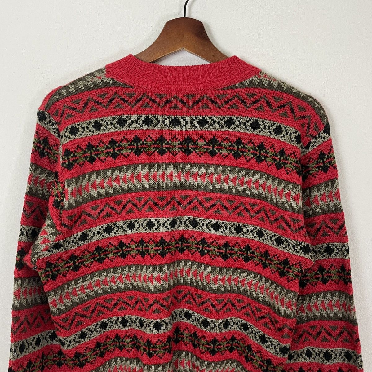 Aran Isles Knitwear Vintage Affection Jumper Art Knitwear Sweatshirt Size US S / EU 44-46 / 1 - 10 Thumbnail
