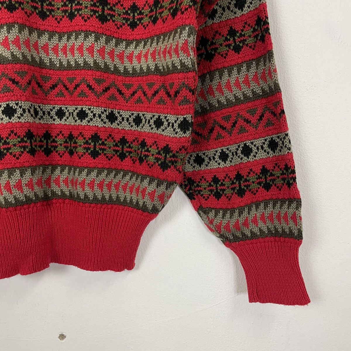 Aran Isles Knitwear Vintage Affection Jumper Art Knitwear Sweatshirt Size US S / EU 44-46 / 1 - 8 Thumbnail