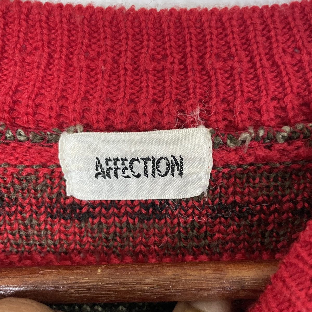 Aran Isles Knitwear Vintage Affection Jumper Art Knitwear Sweatshirt Size US S / EU 44-46 / 1 - 5 Thumbnail