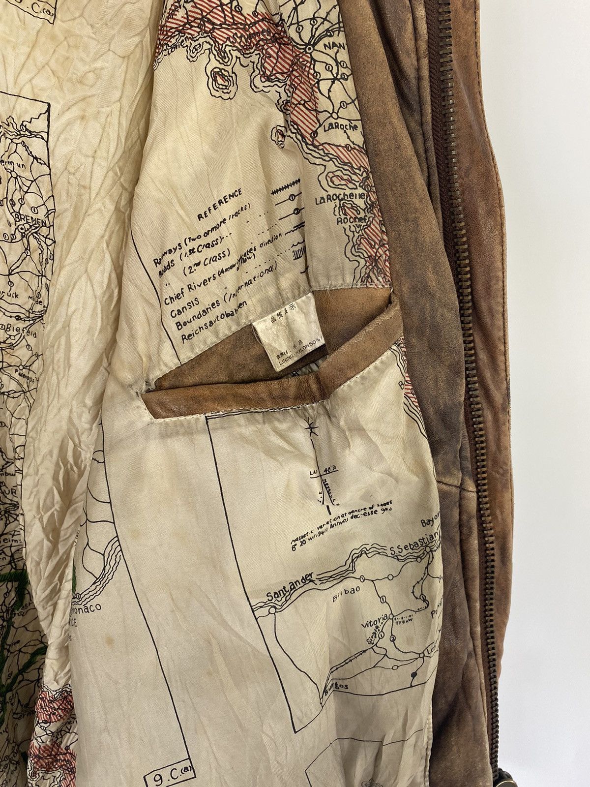 Vintage Baronesa Japanese Leather Jacket